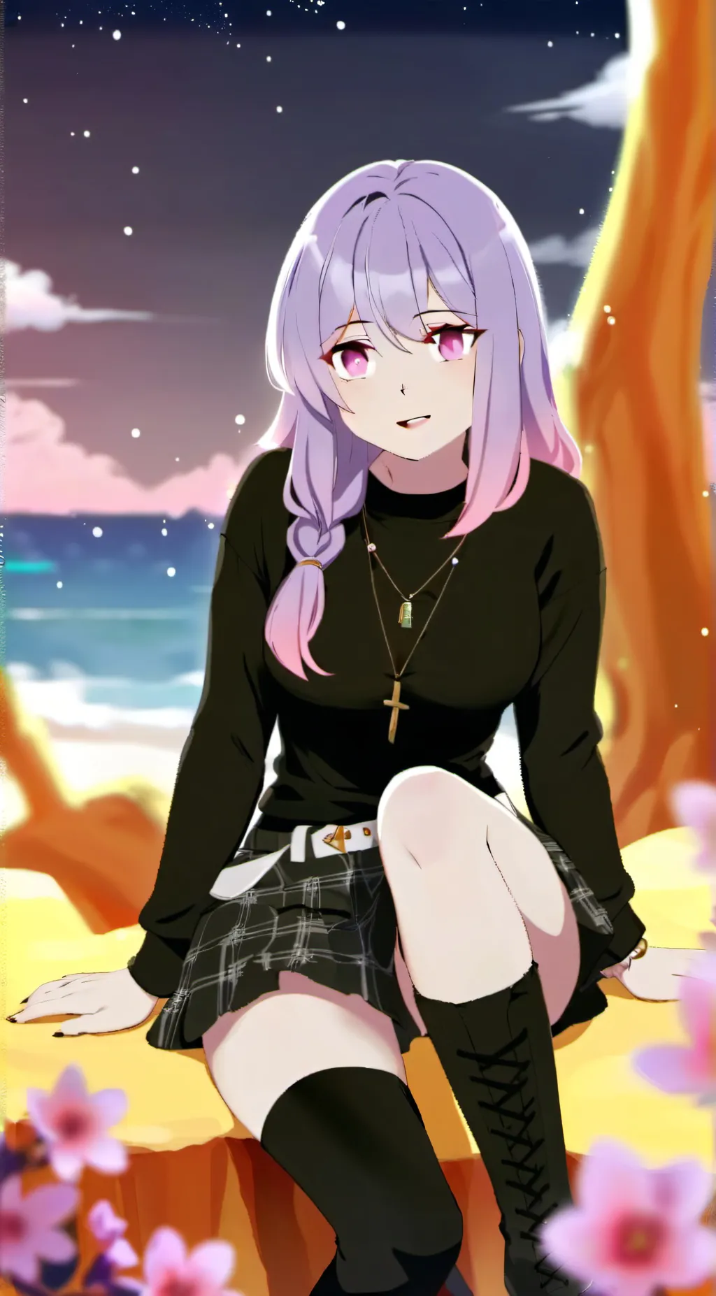 ai character: Ceris  background