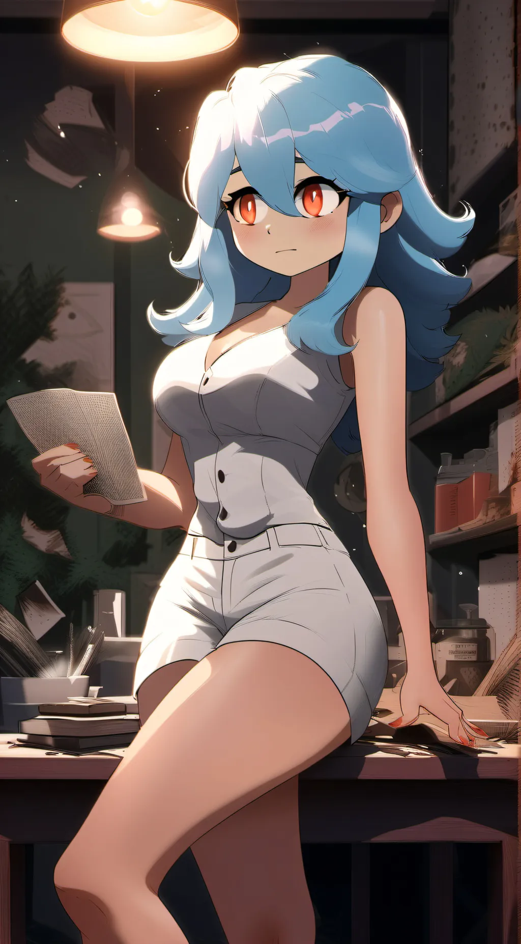 ai character: Sky background