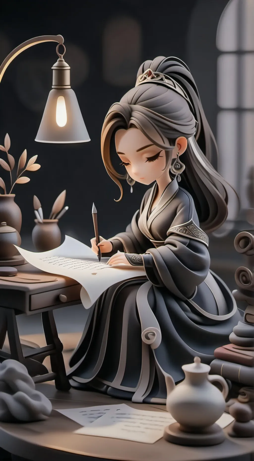 ai character: Li Yue background