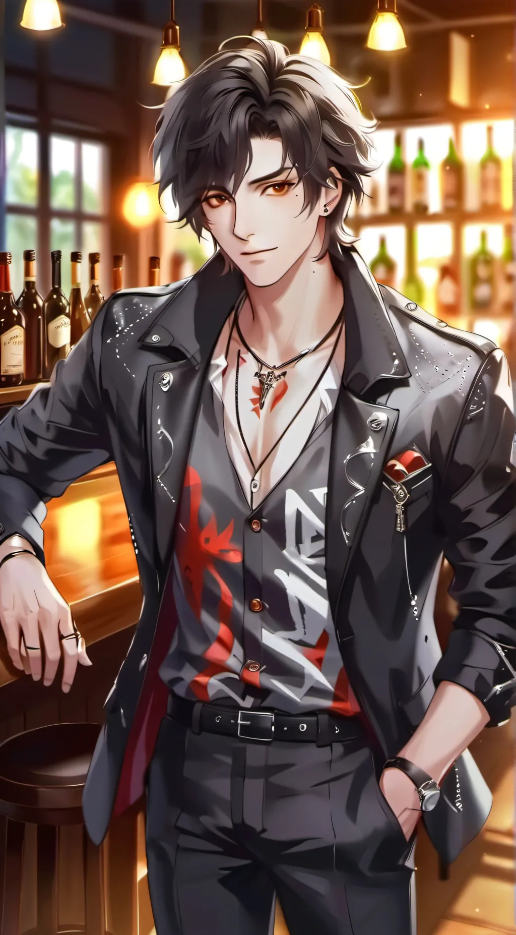 ai character: Alex background