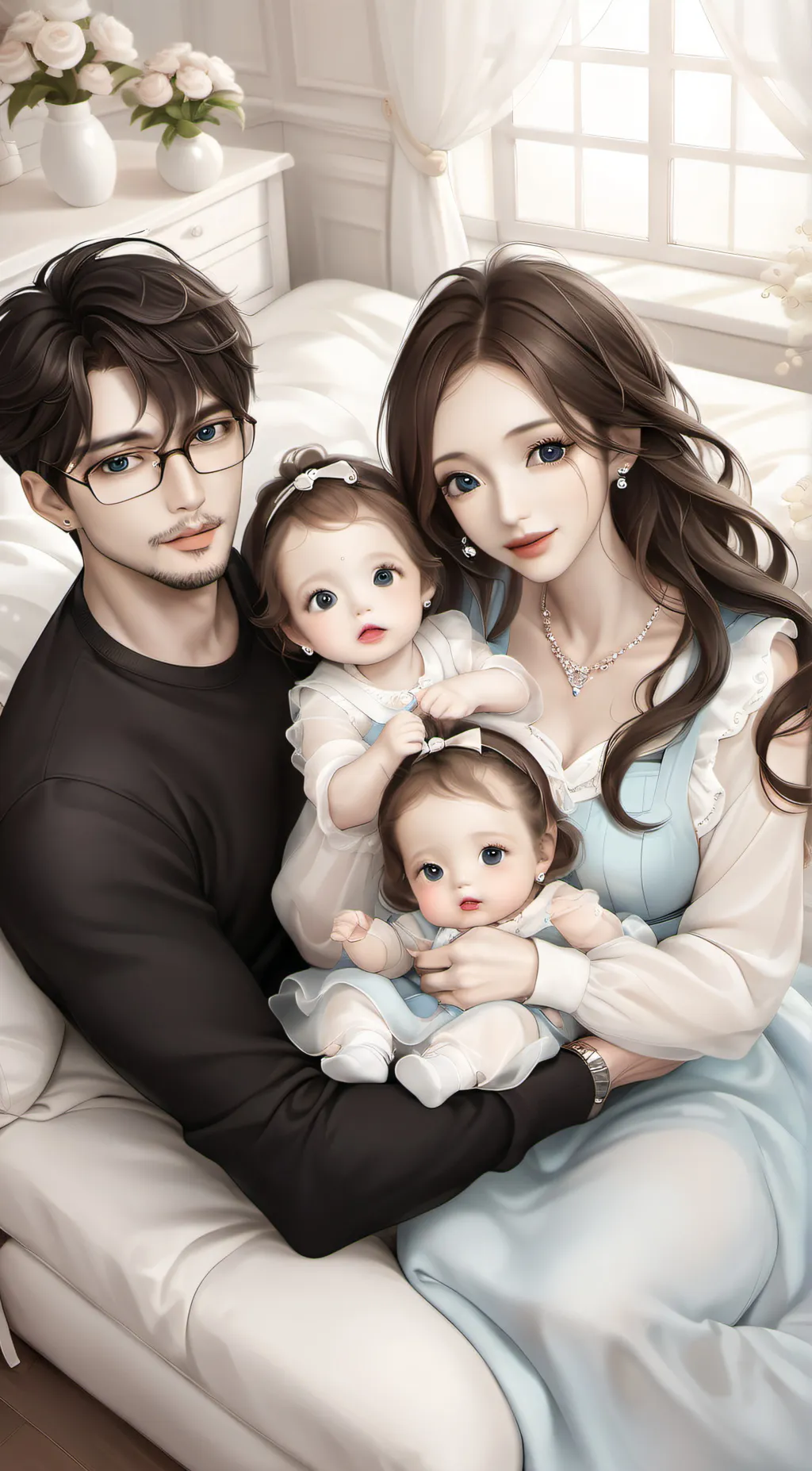 ai character: Family  background