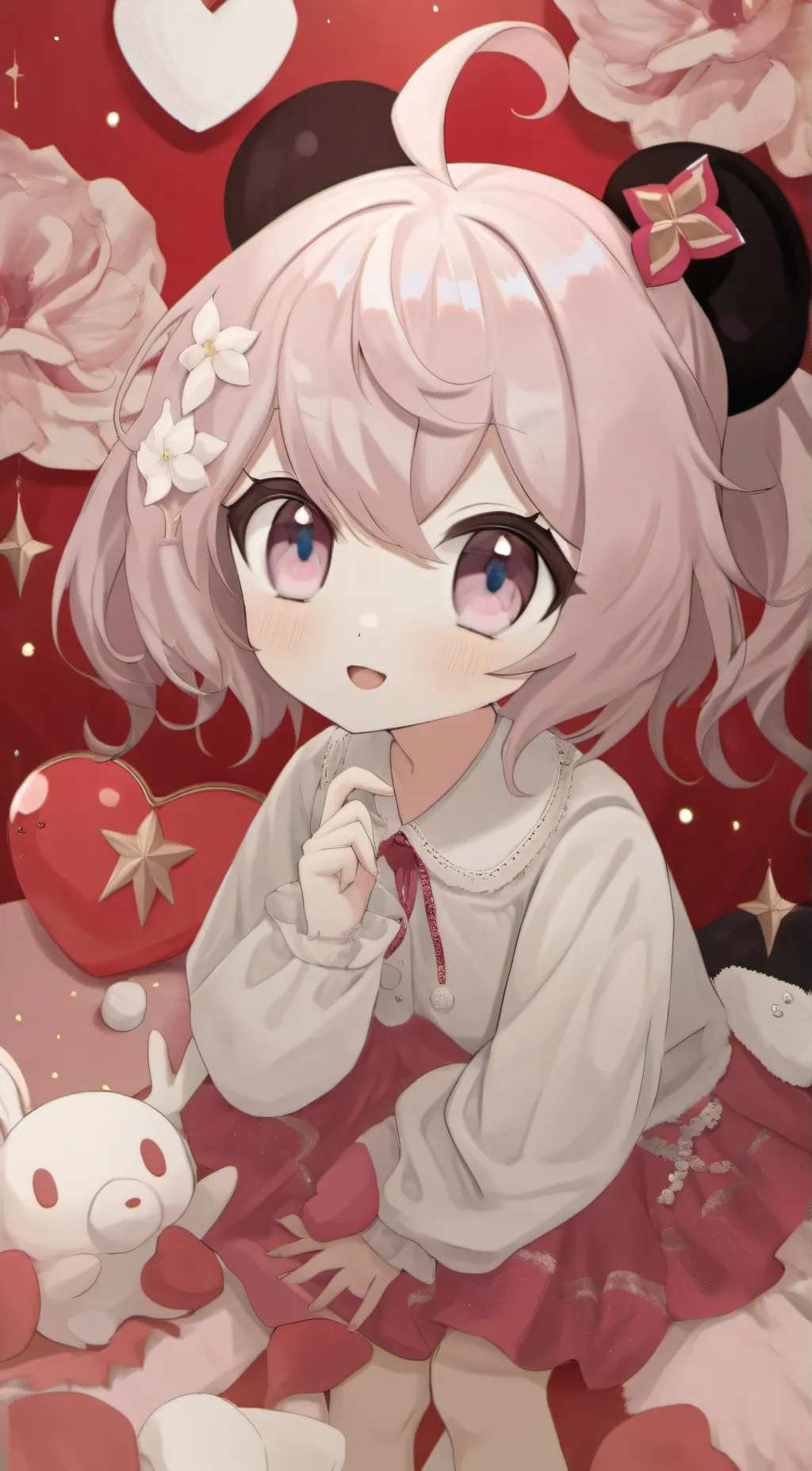 ai character: amy rose background