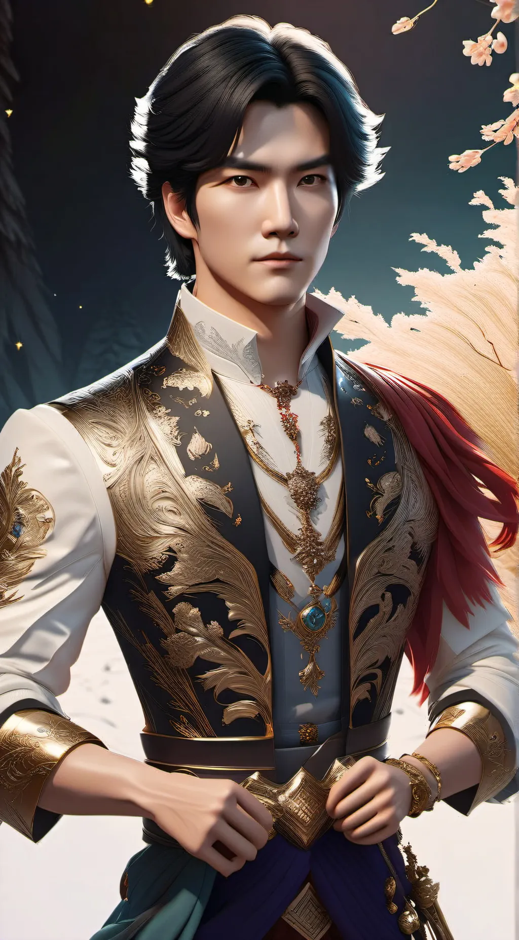 ai character: mashle background