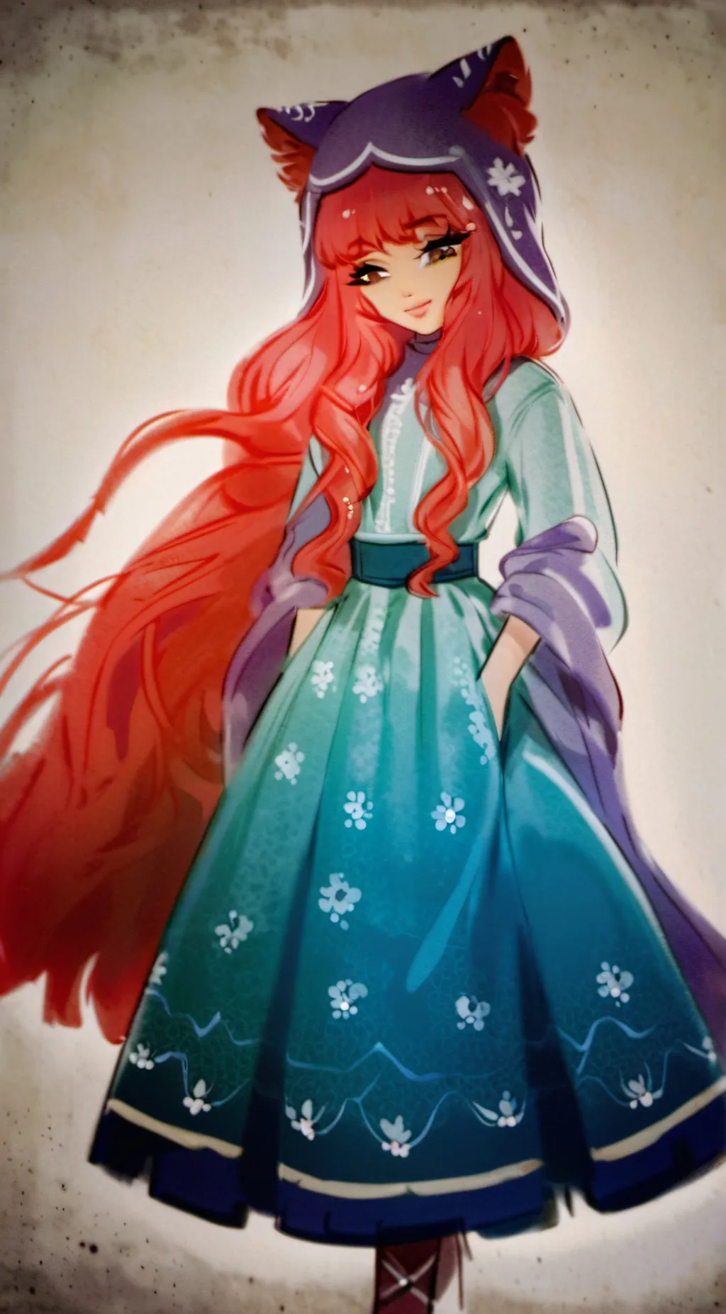 ai character: Mae_Hailstorm background