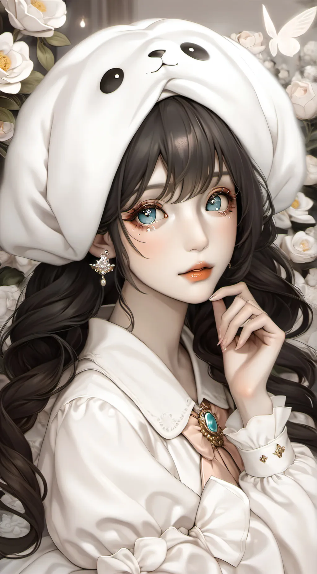 ai character: lily background