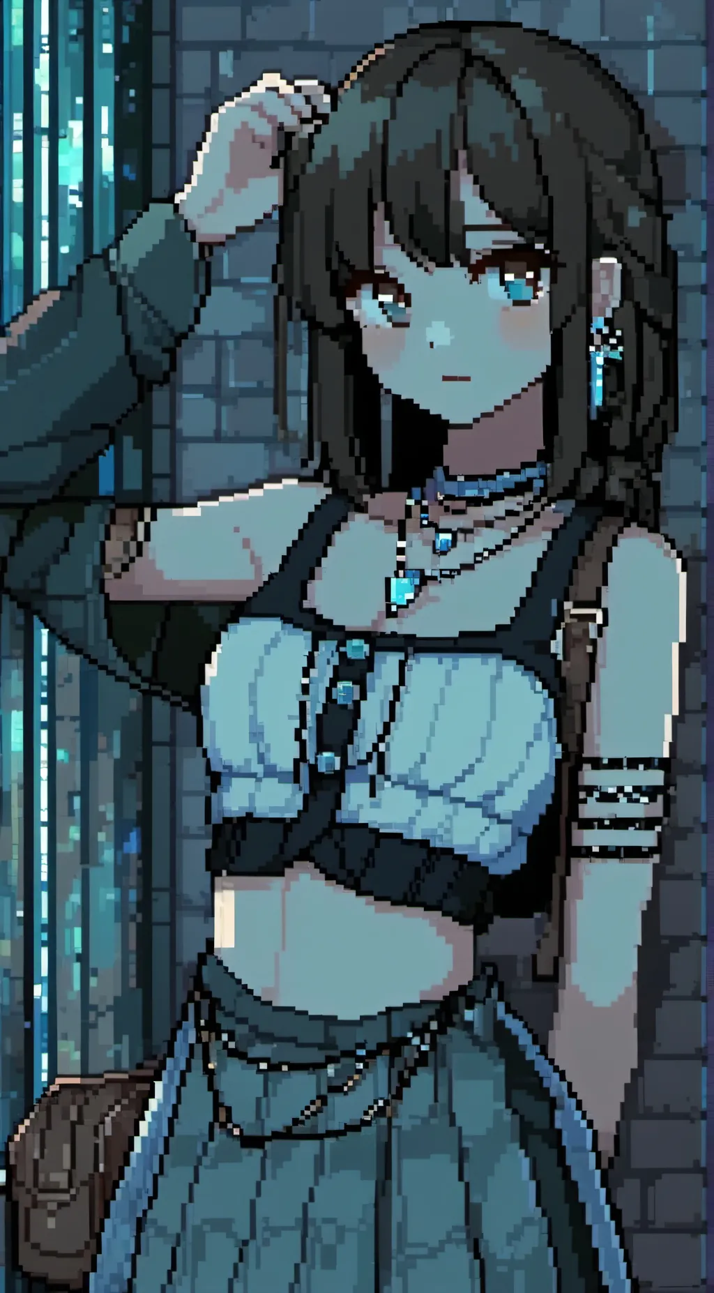 ai character: Allison  background