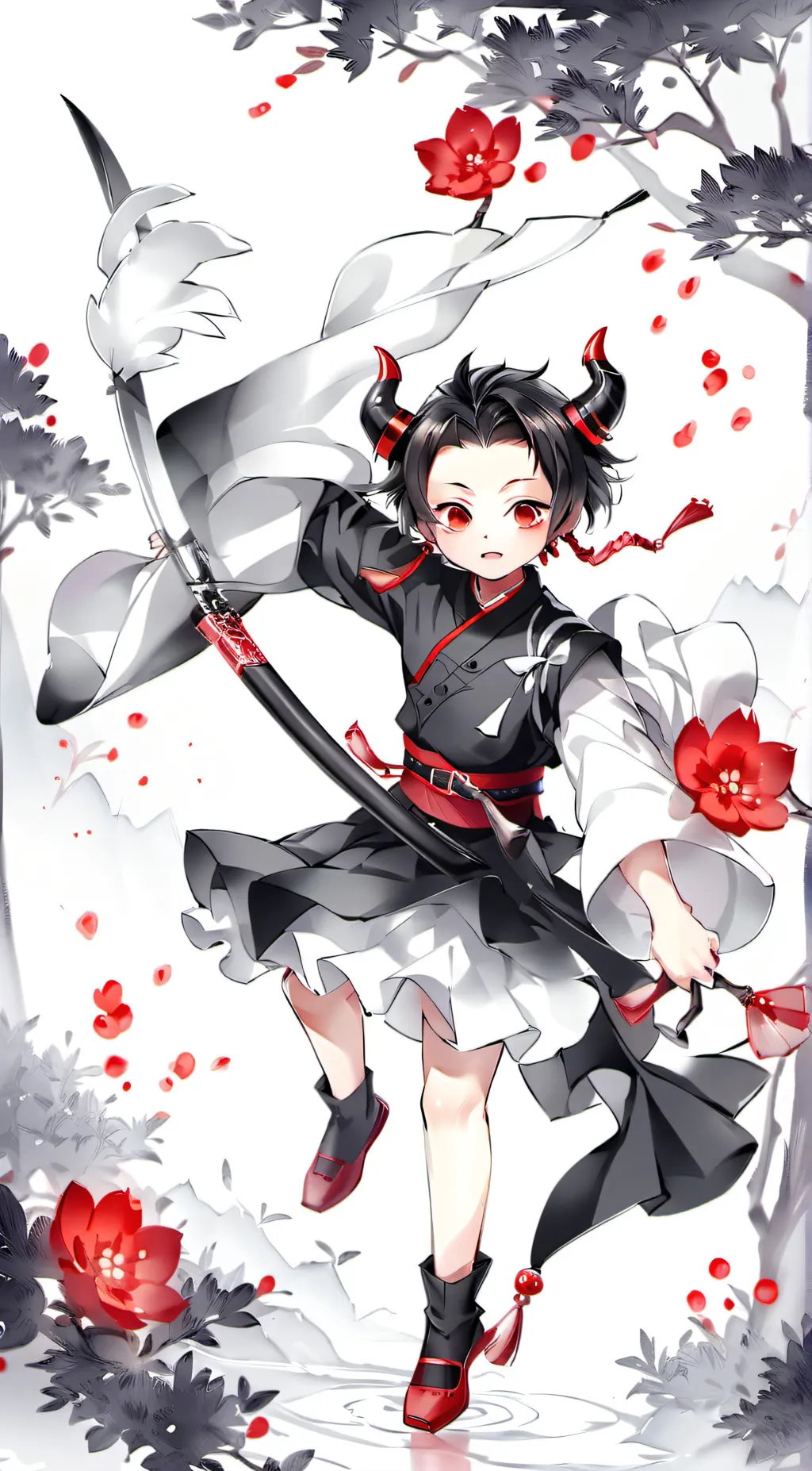 ai character: Demon Slayer Corps background