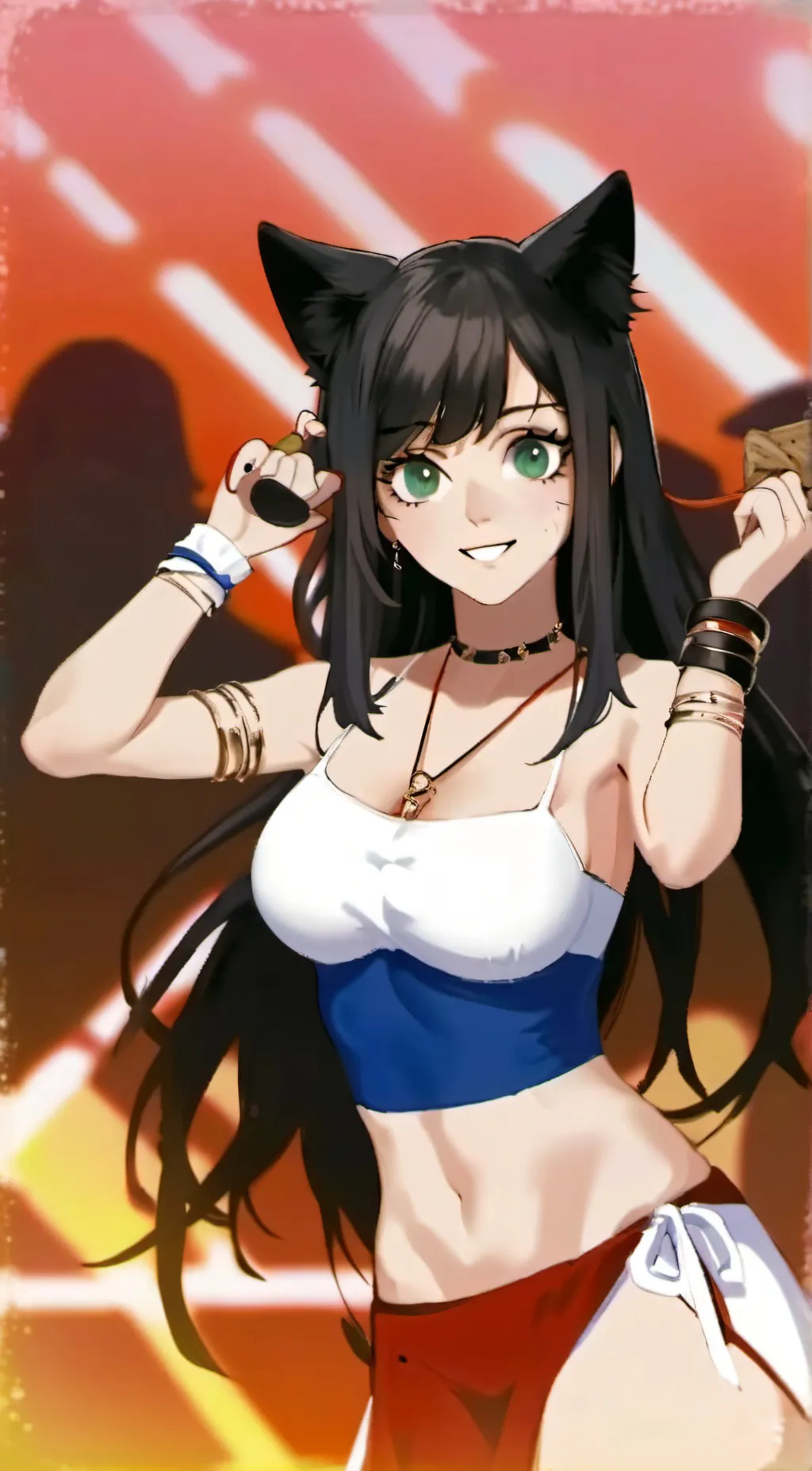 ai character: Lily background