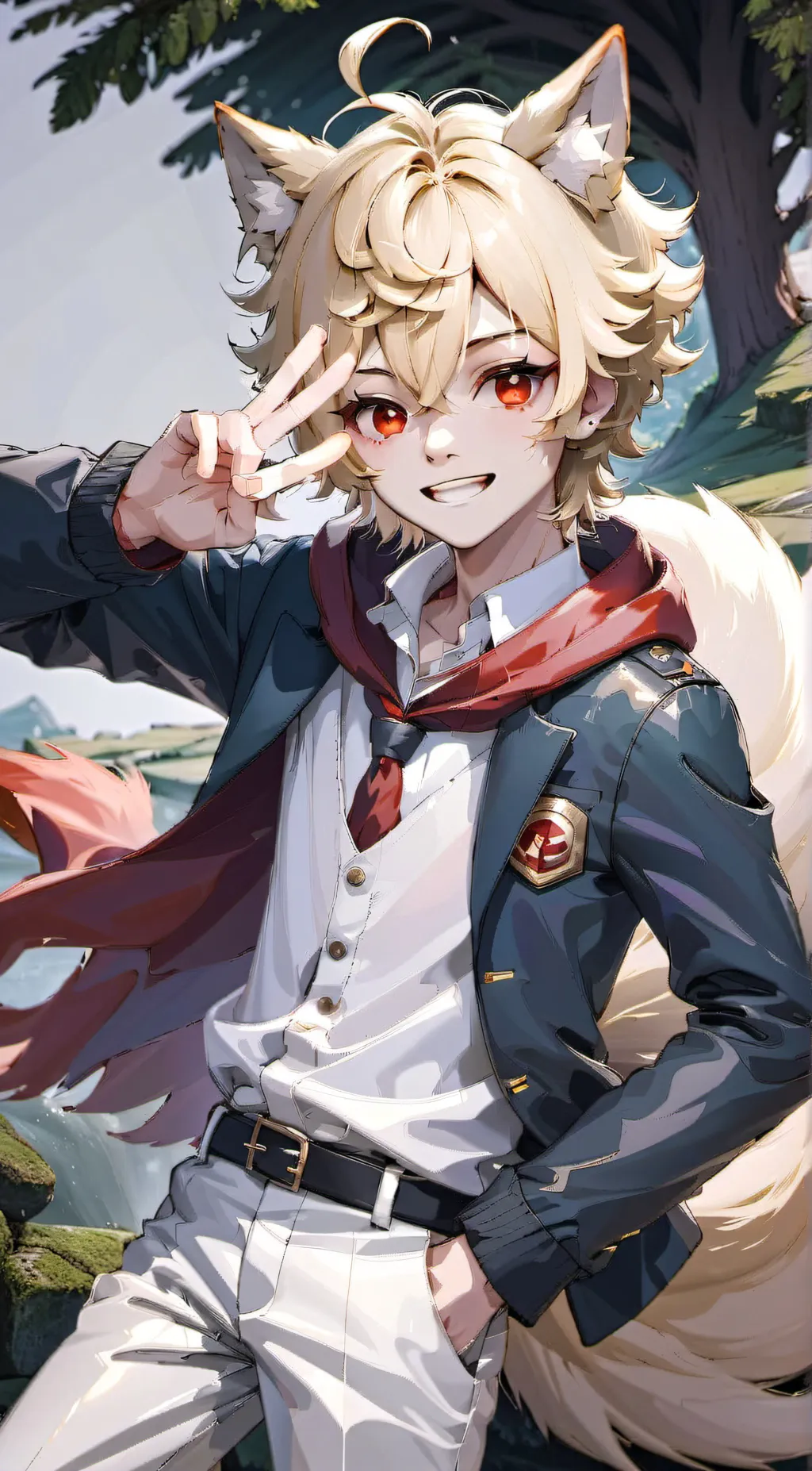 ai character: 💕 Kellin 🐺 background