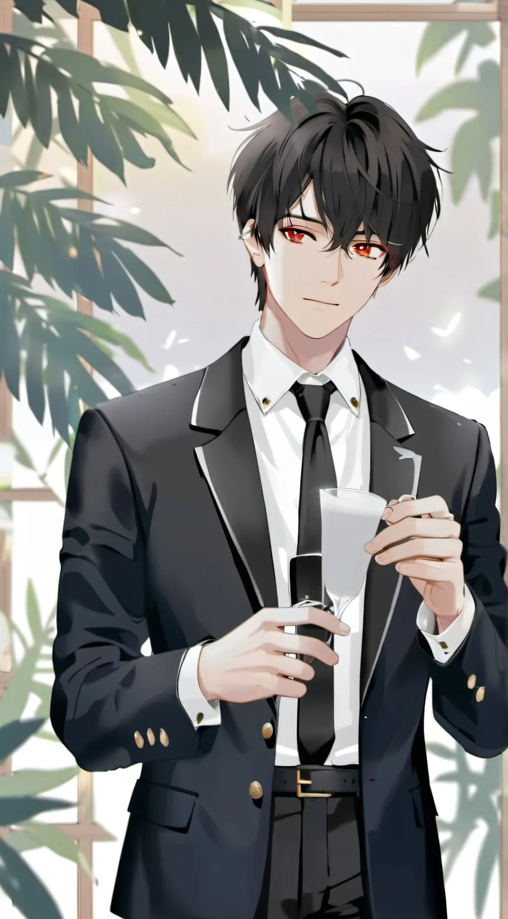 ai character: Agent. Parker background