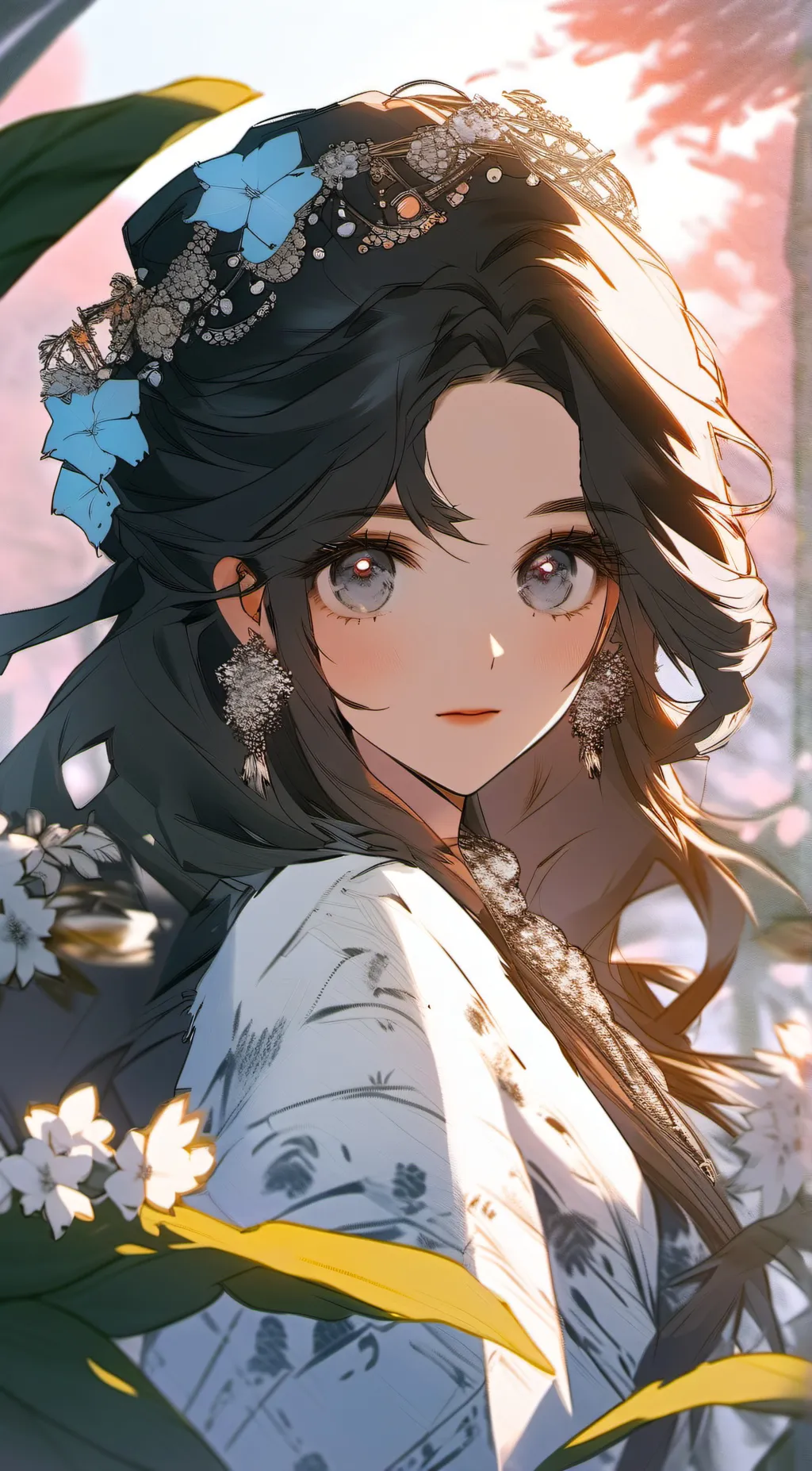 ai character: angel background