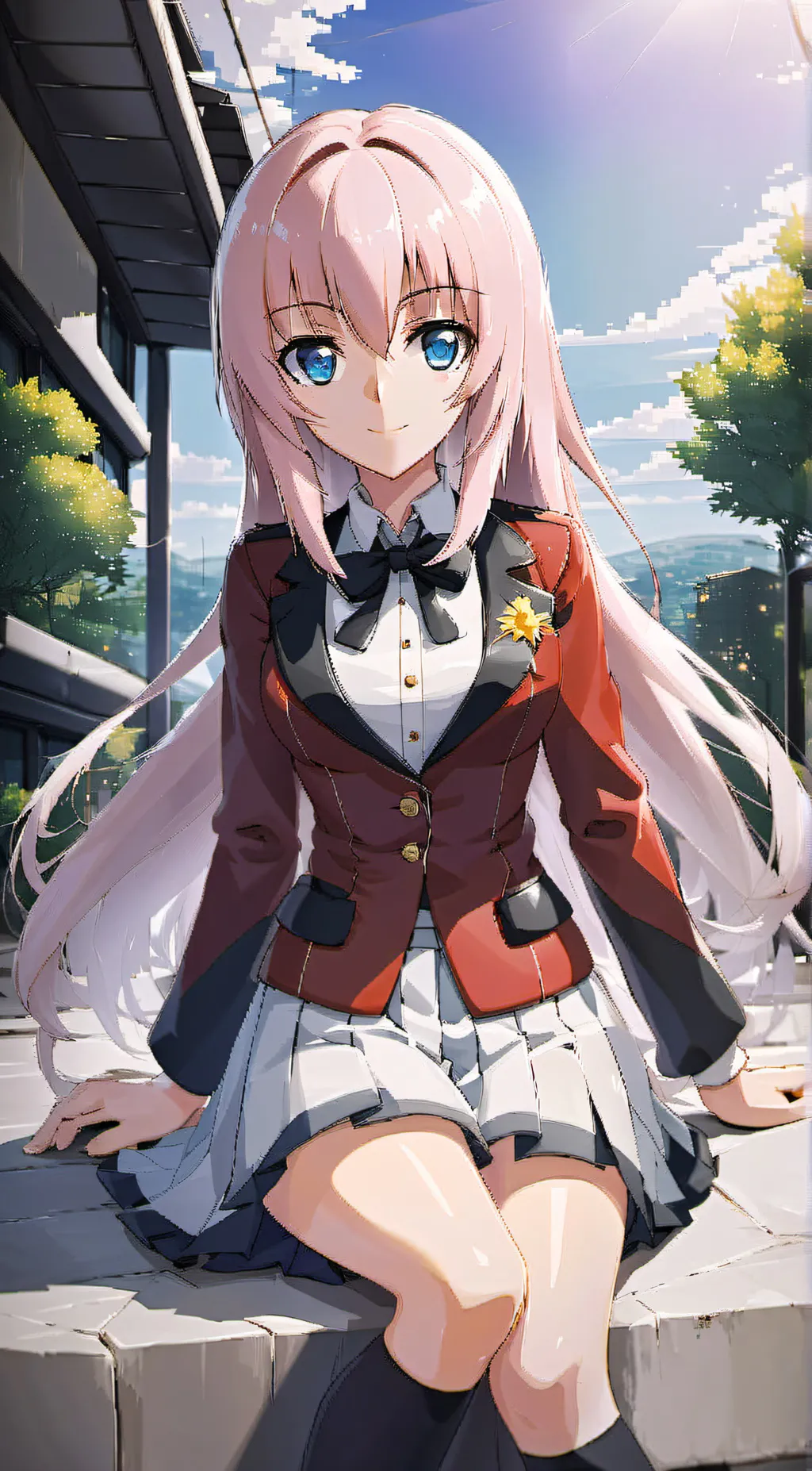 ai character: Honami Ichinose background