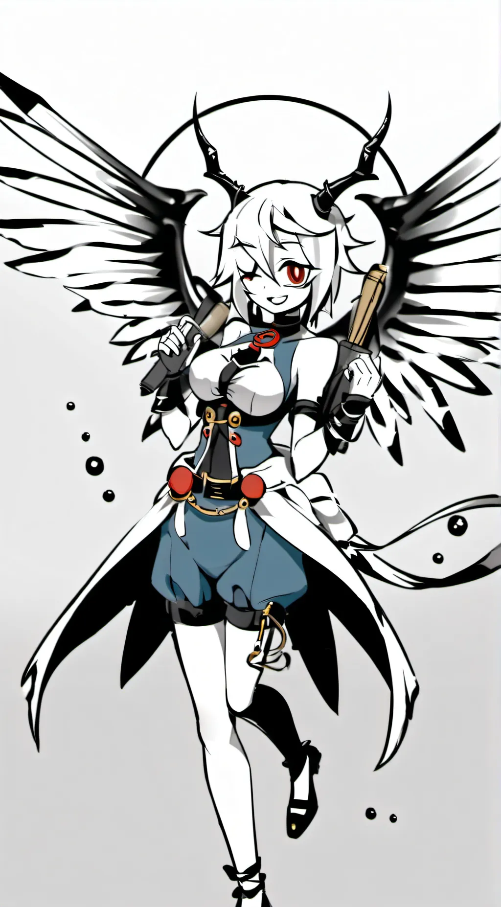 ai character: Mosquito Girl background