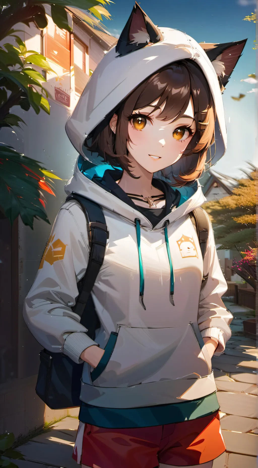 ai character: Ochaco Uraraka background