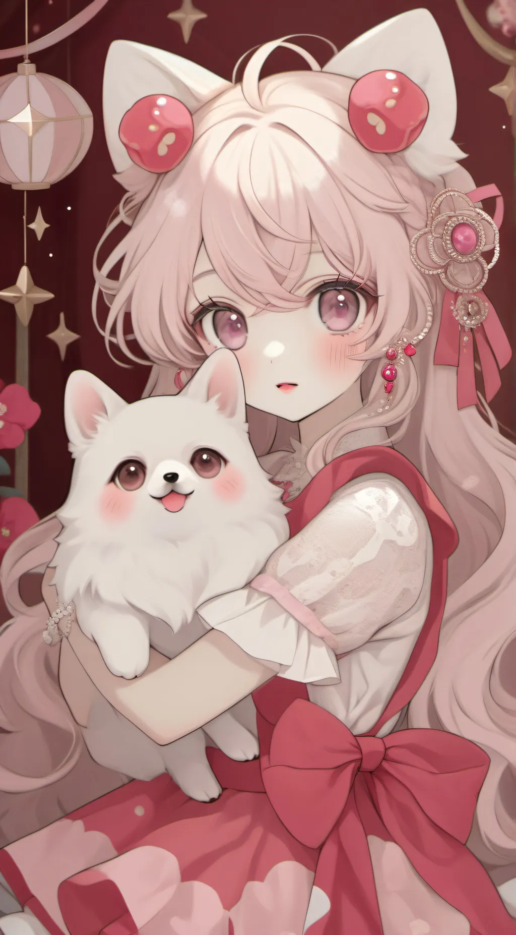 ai character: Lily background