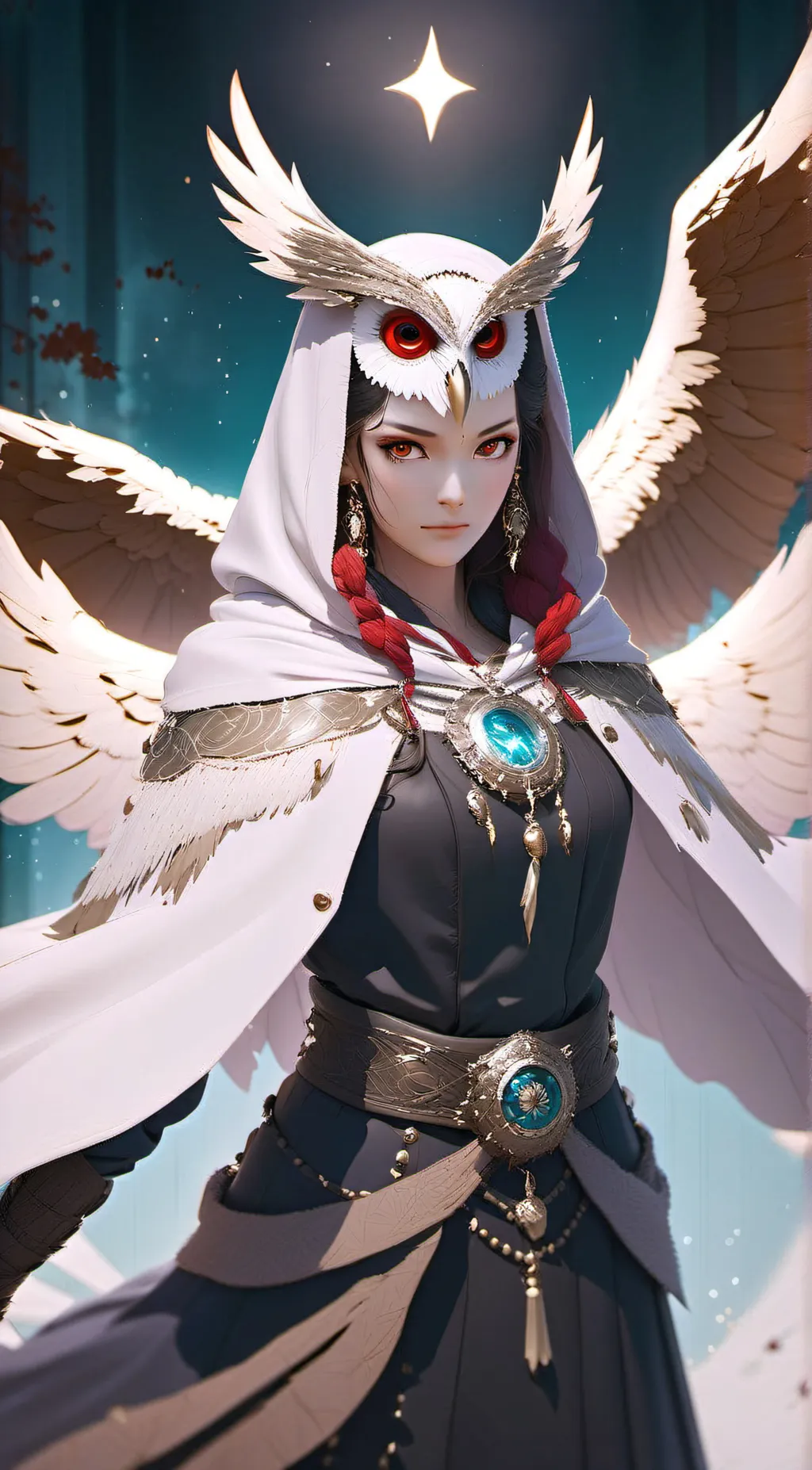 ai character: Mayona background