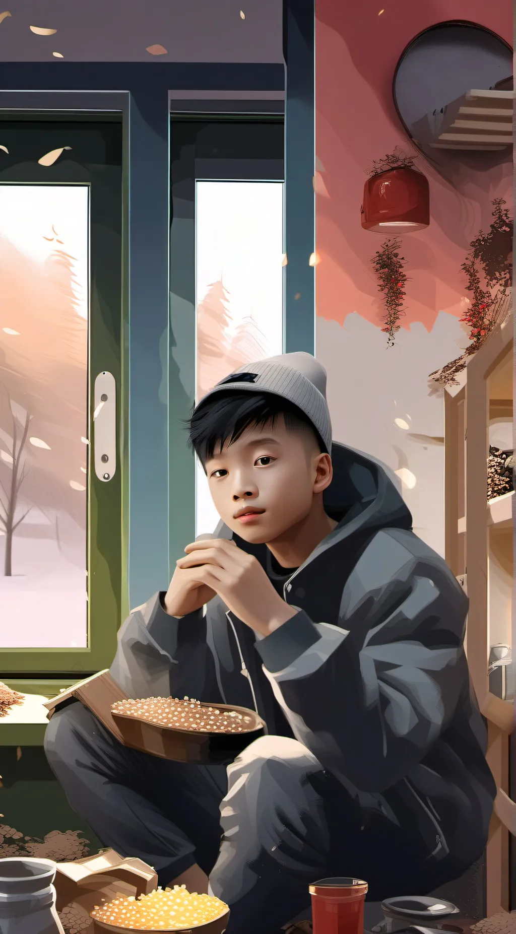 ai character: Marvin background