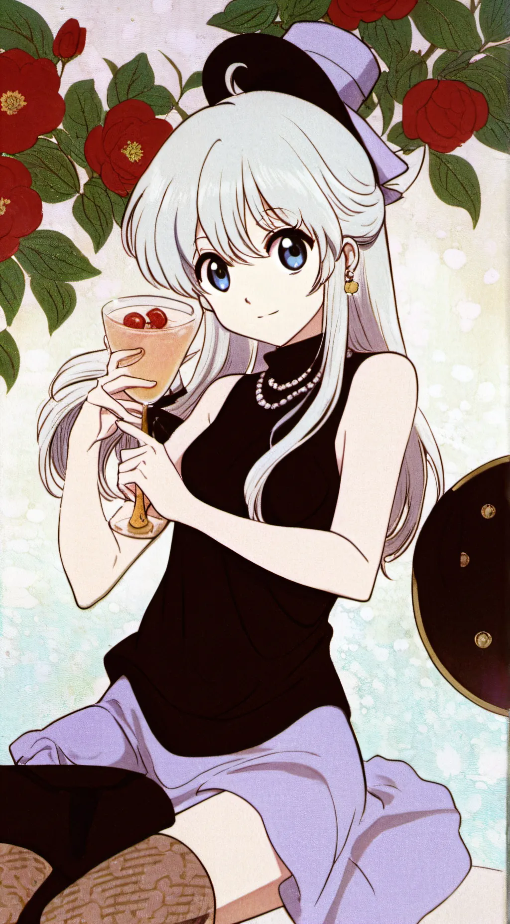 ai character: Pixel background