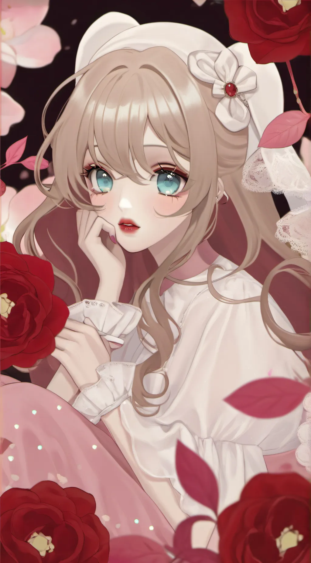 ai character: Lana  background