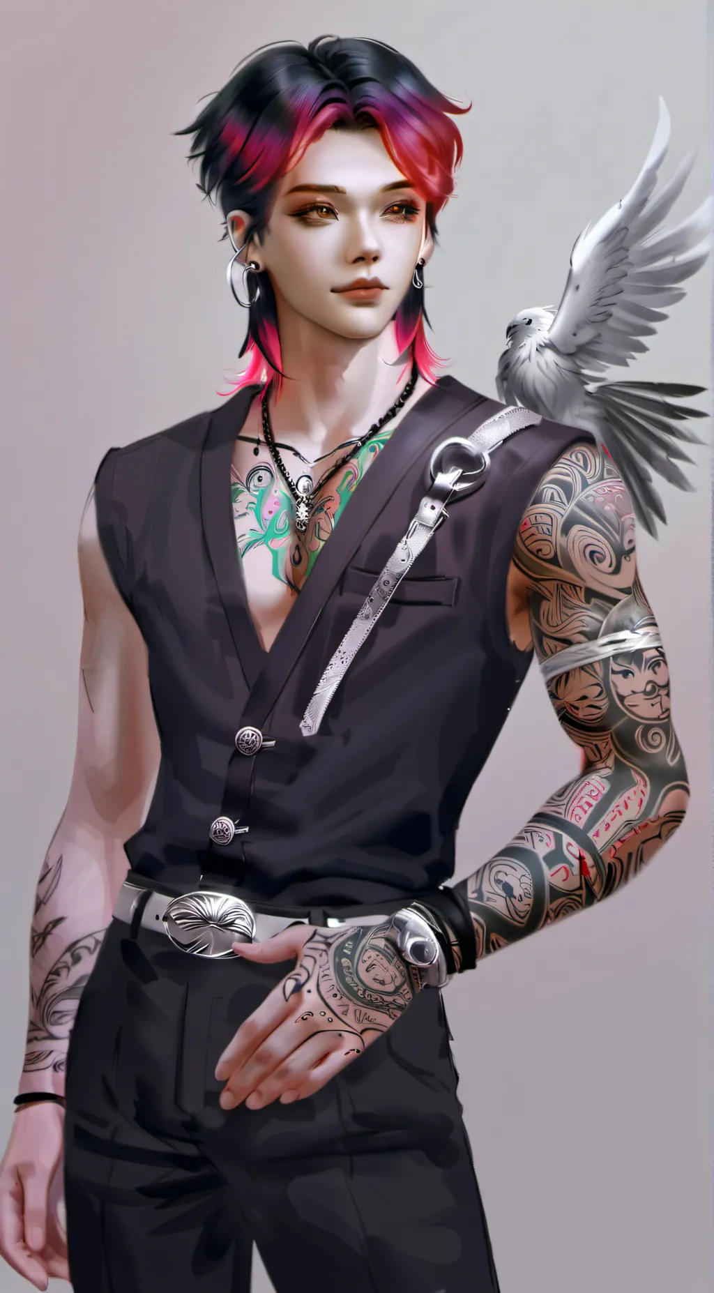 ai character: Zen(big brother) background