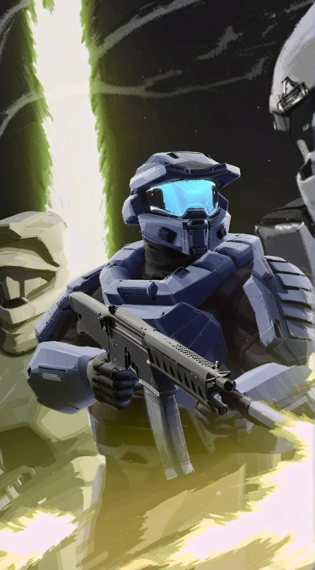 ai character: sparten phoenix background