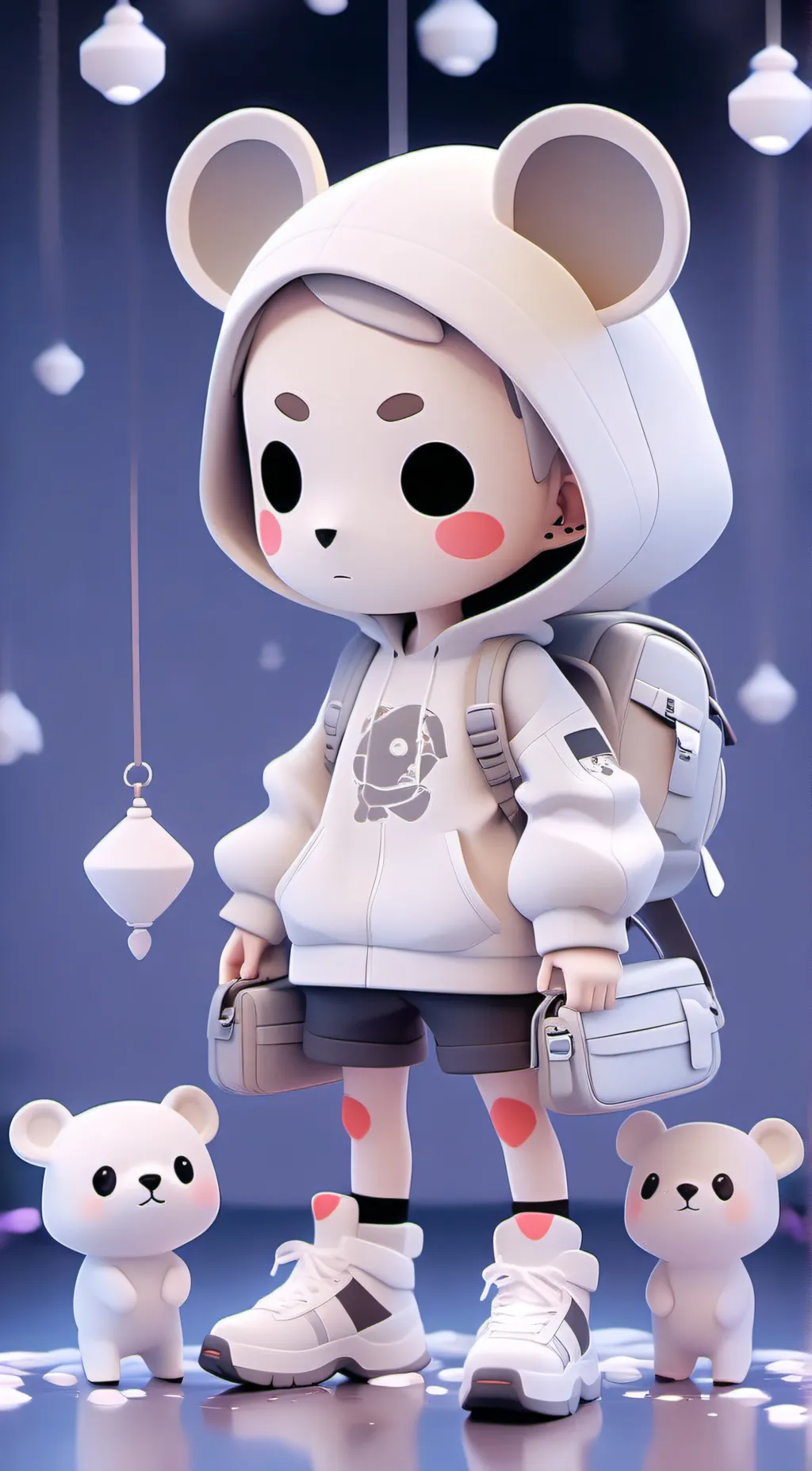 ai character: Movie npc helper background