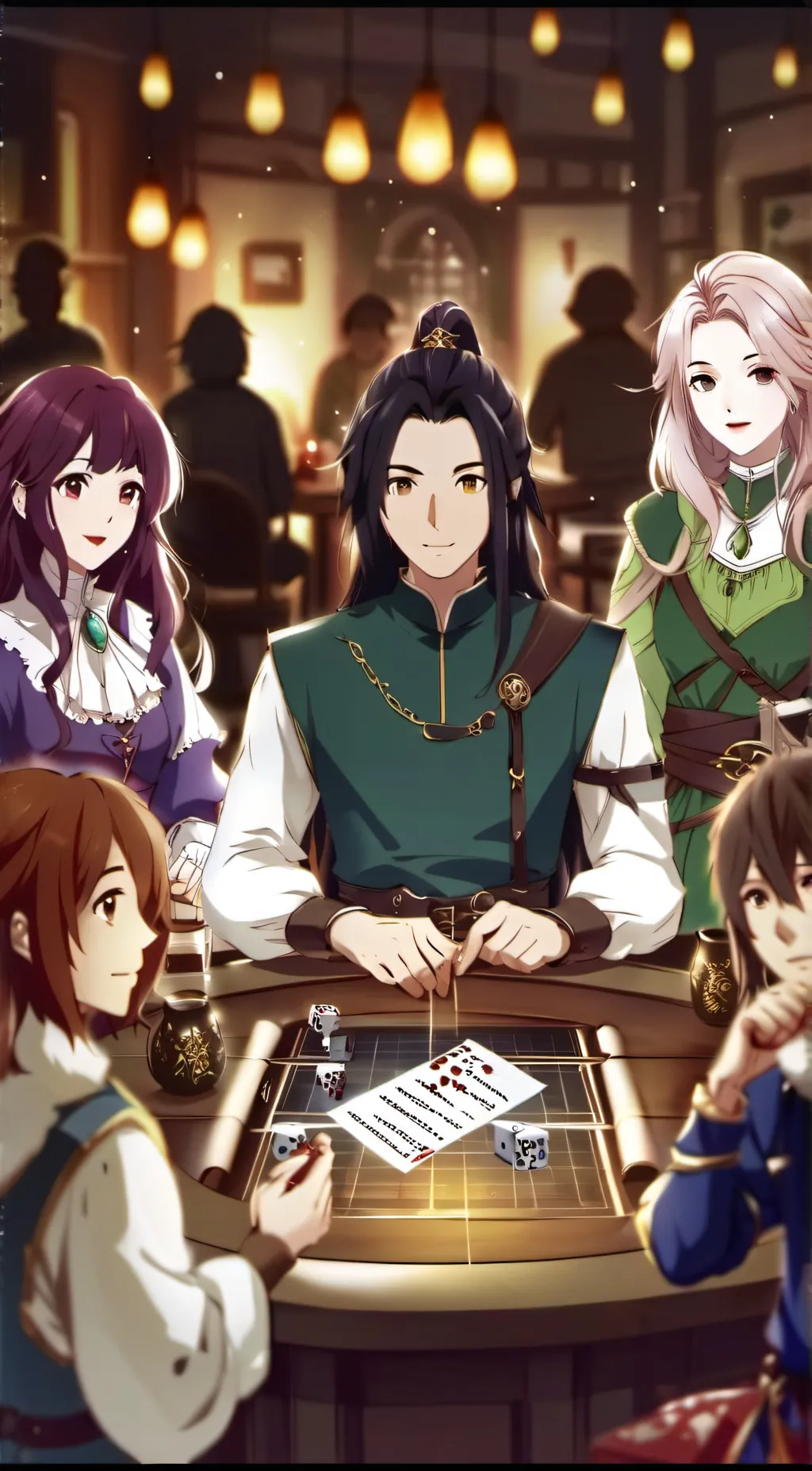 ai character: D&D background