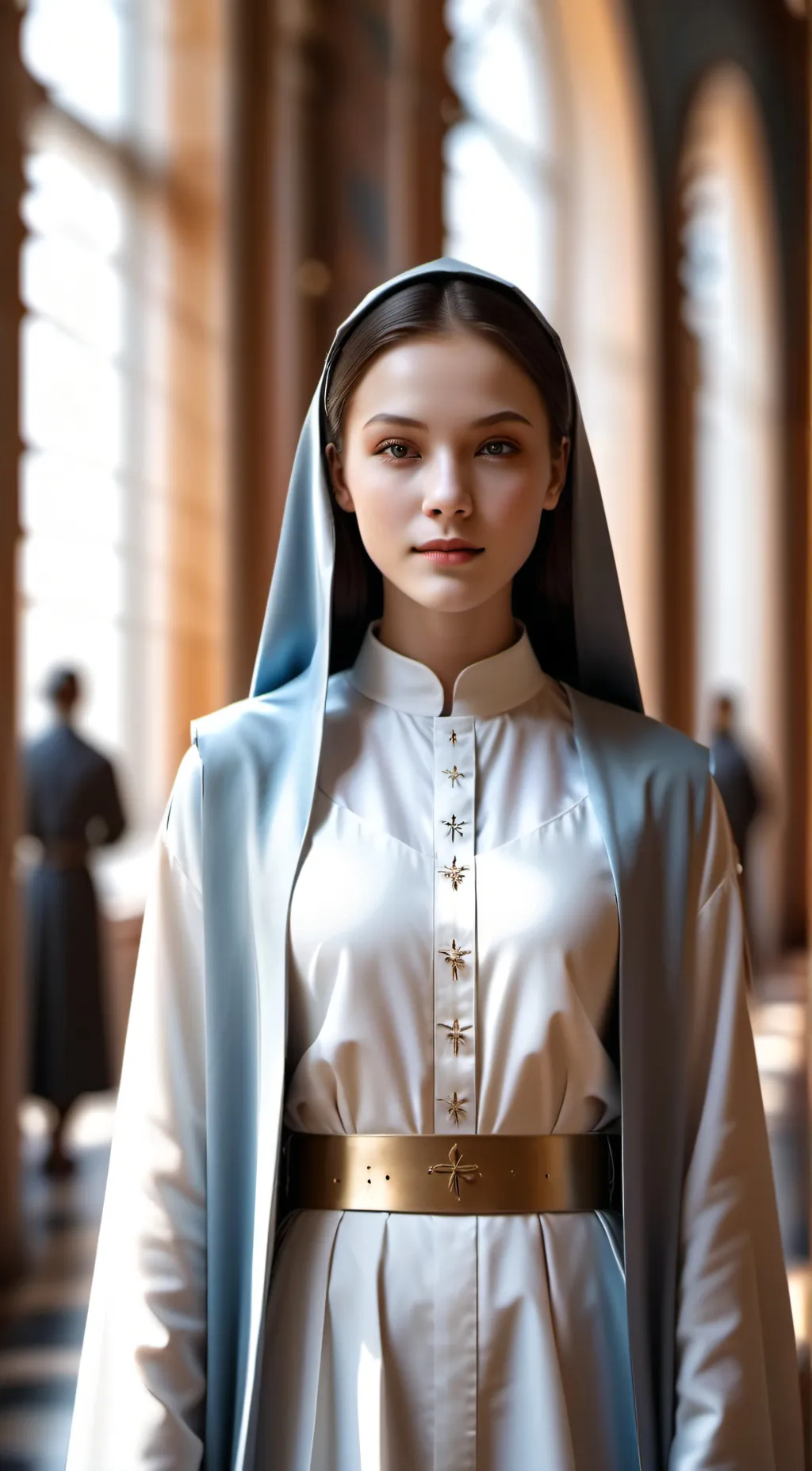 ai character: Sister Emily background