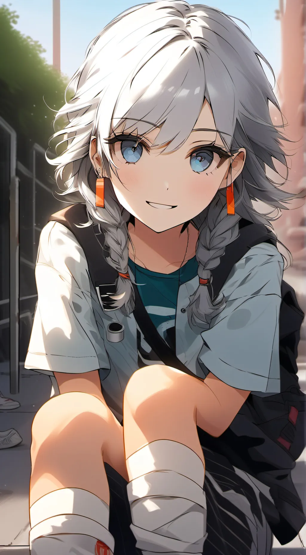 ai character: Sarah  background