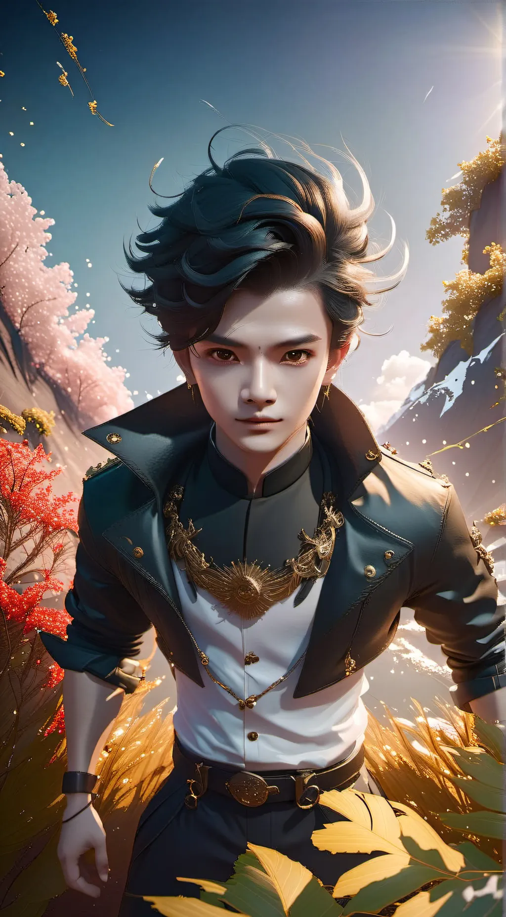 ai character: bfdi background