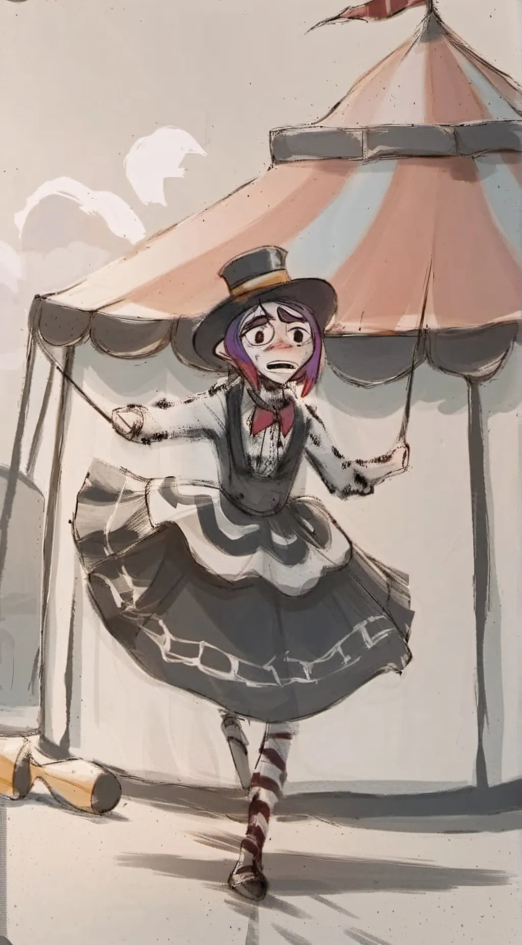 ai character: TADC background