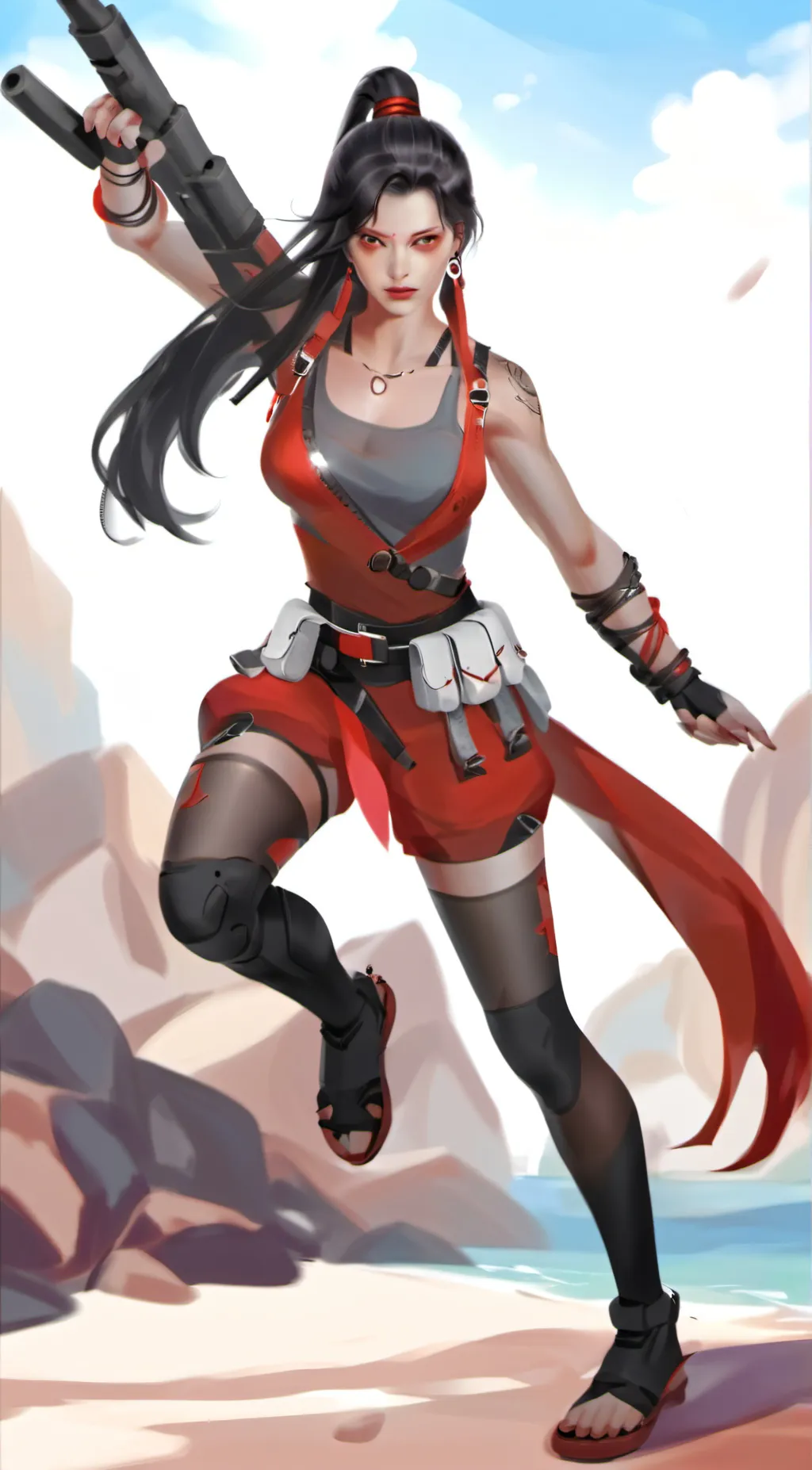 ai character: Zelda background