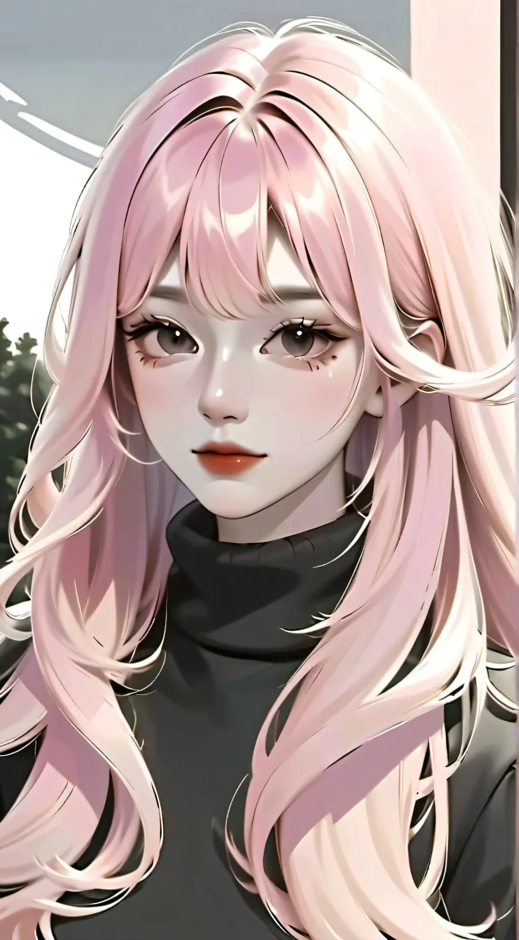 ai character: luna background