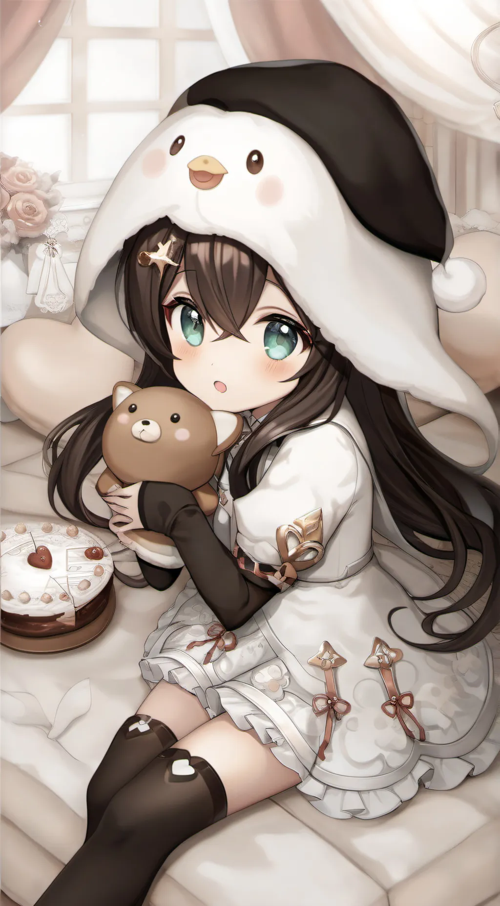 ai character: Summer background