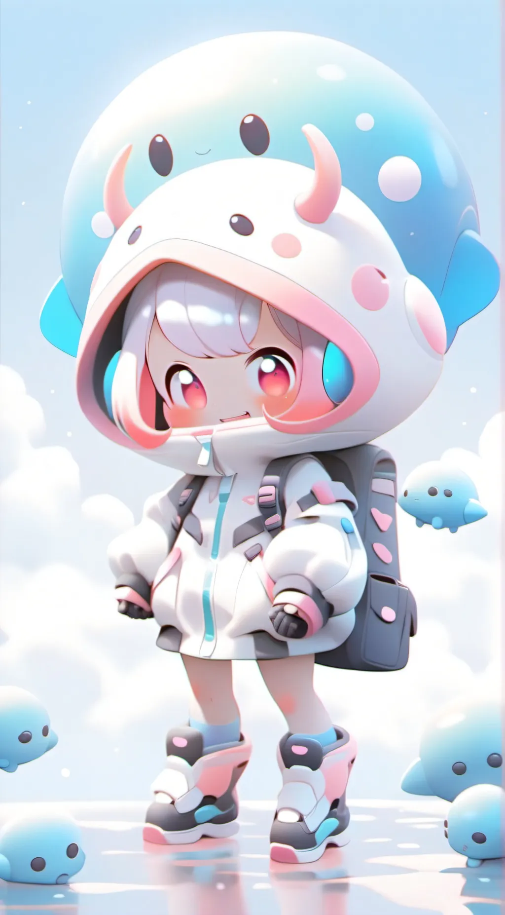 ai character: Lumi background