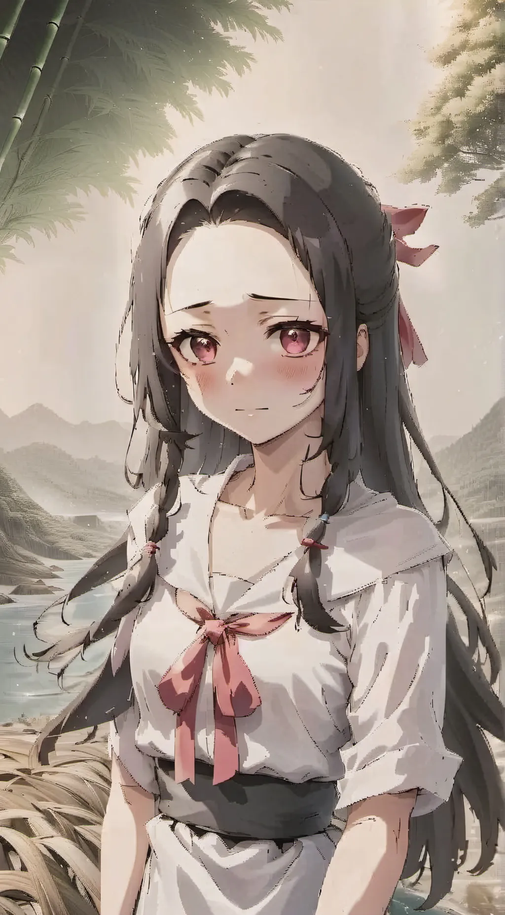 ai character: Nesuko background