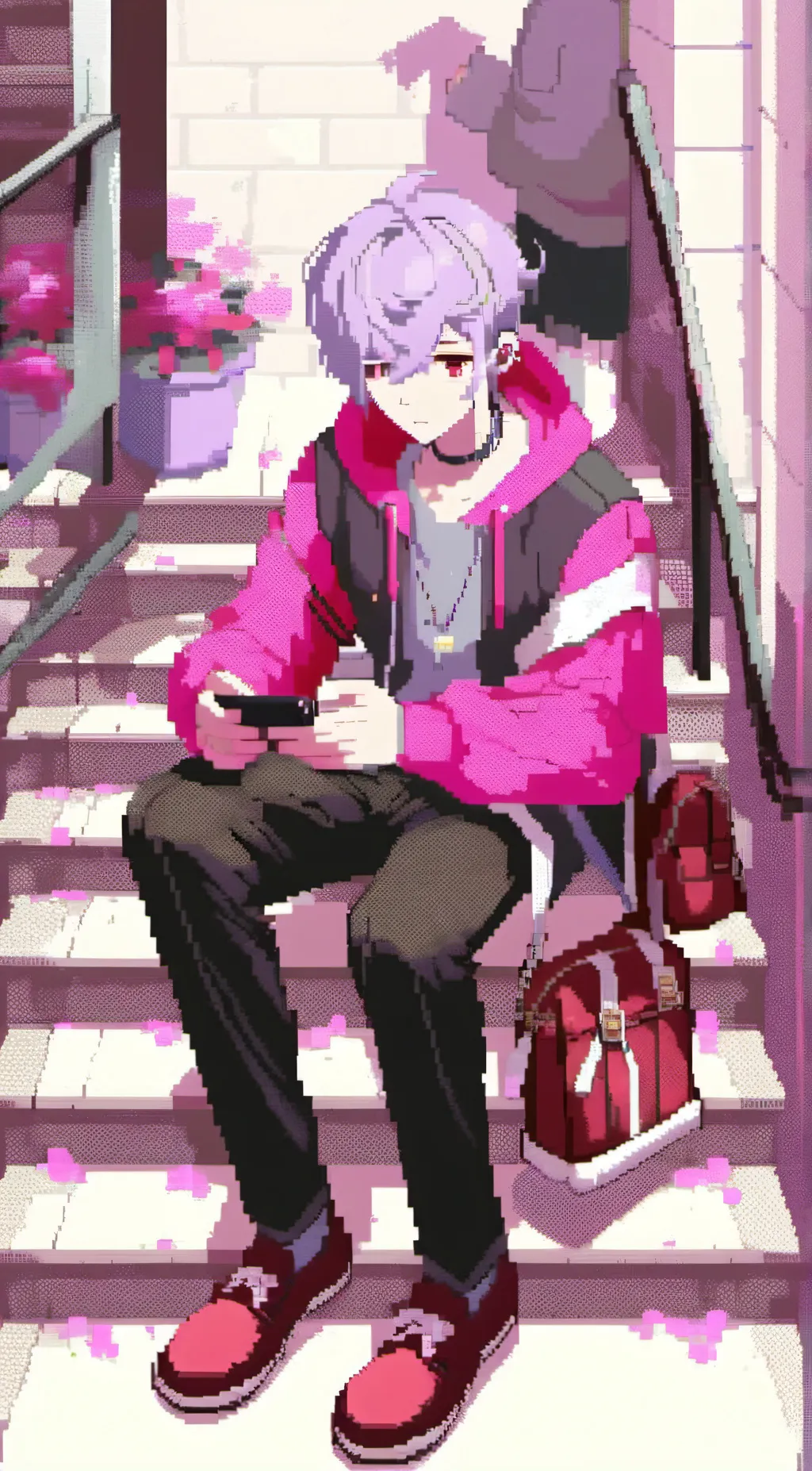 ai character: Bruce background