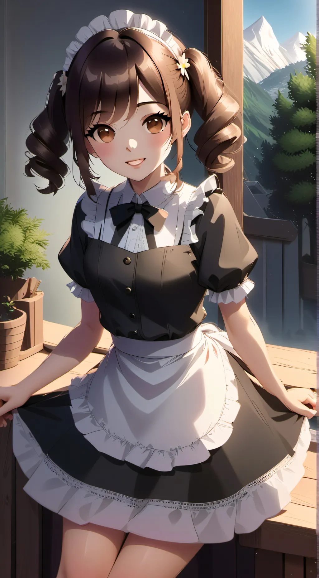 ai character: Kelly background