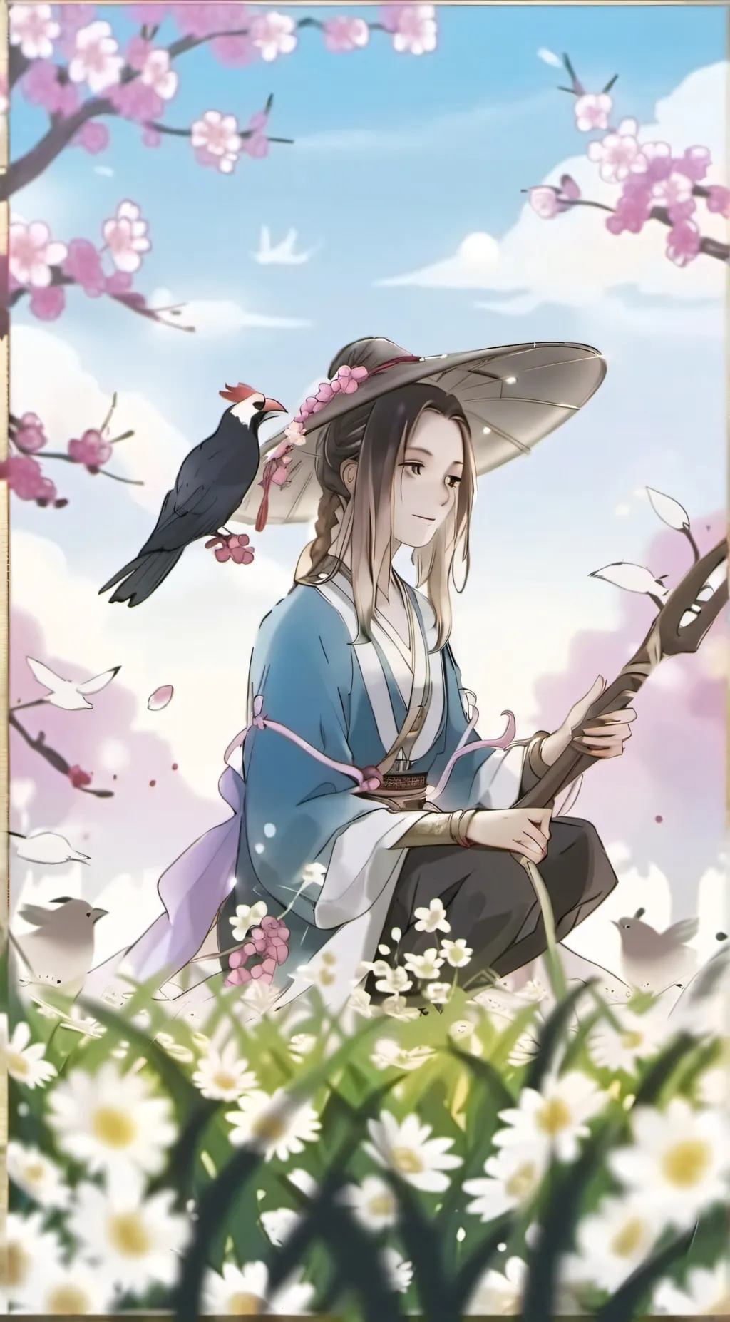 ai character: sara background