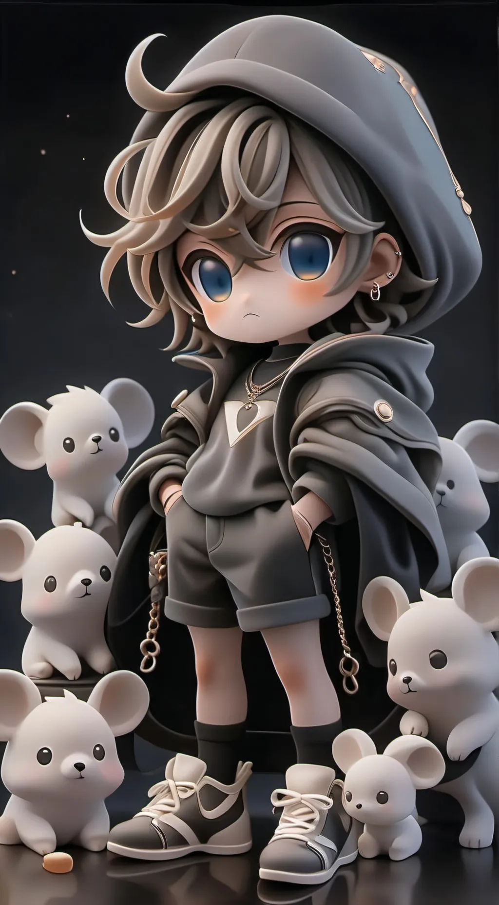 ai character: Adrian Agress background