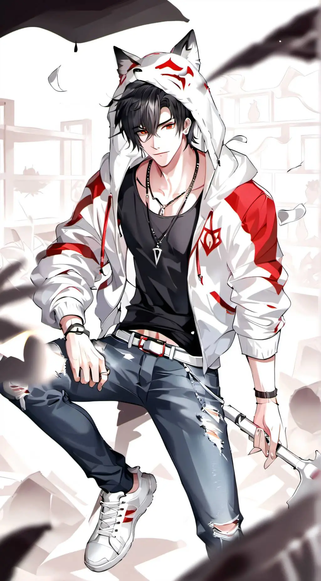 ai character: Kenko background