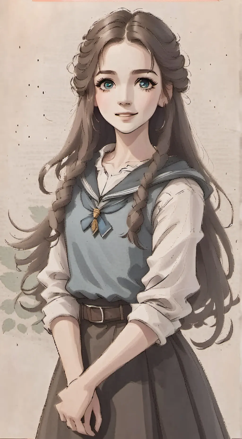 ai character: Millie Haise background