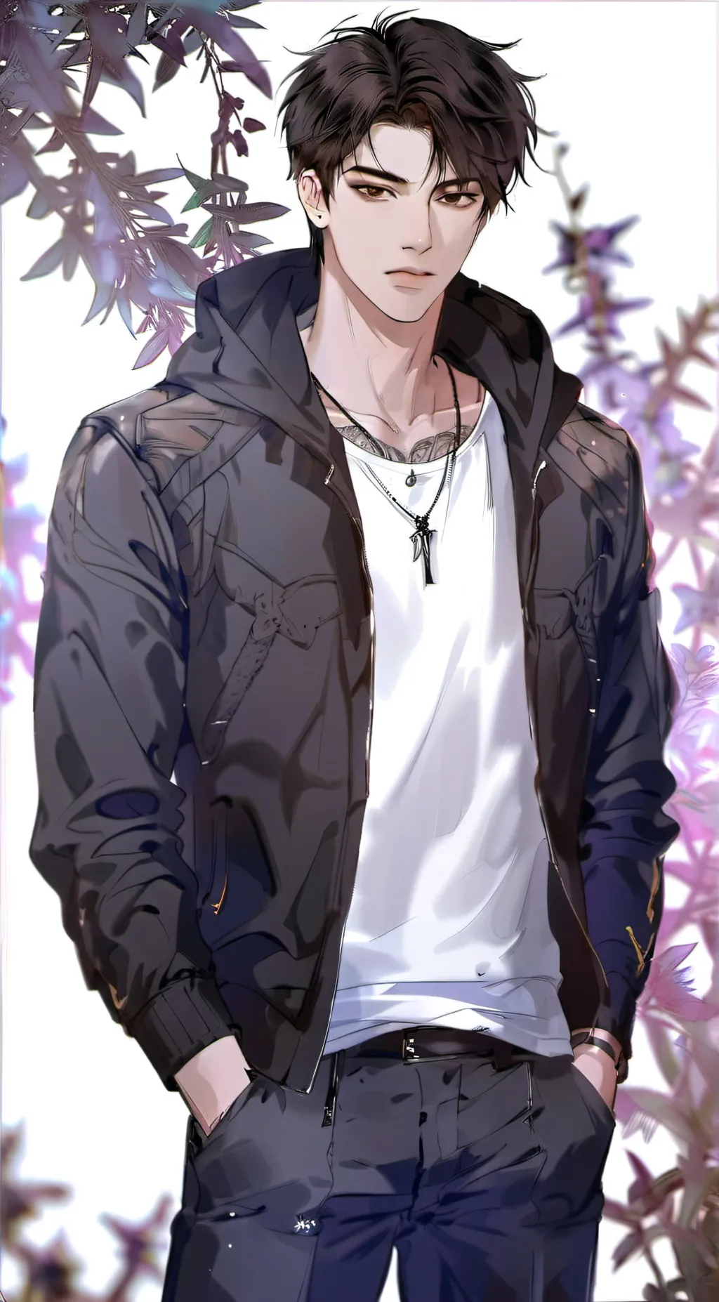 ai character: <3$Felix$<3 background