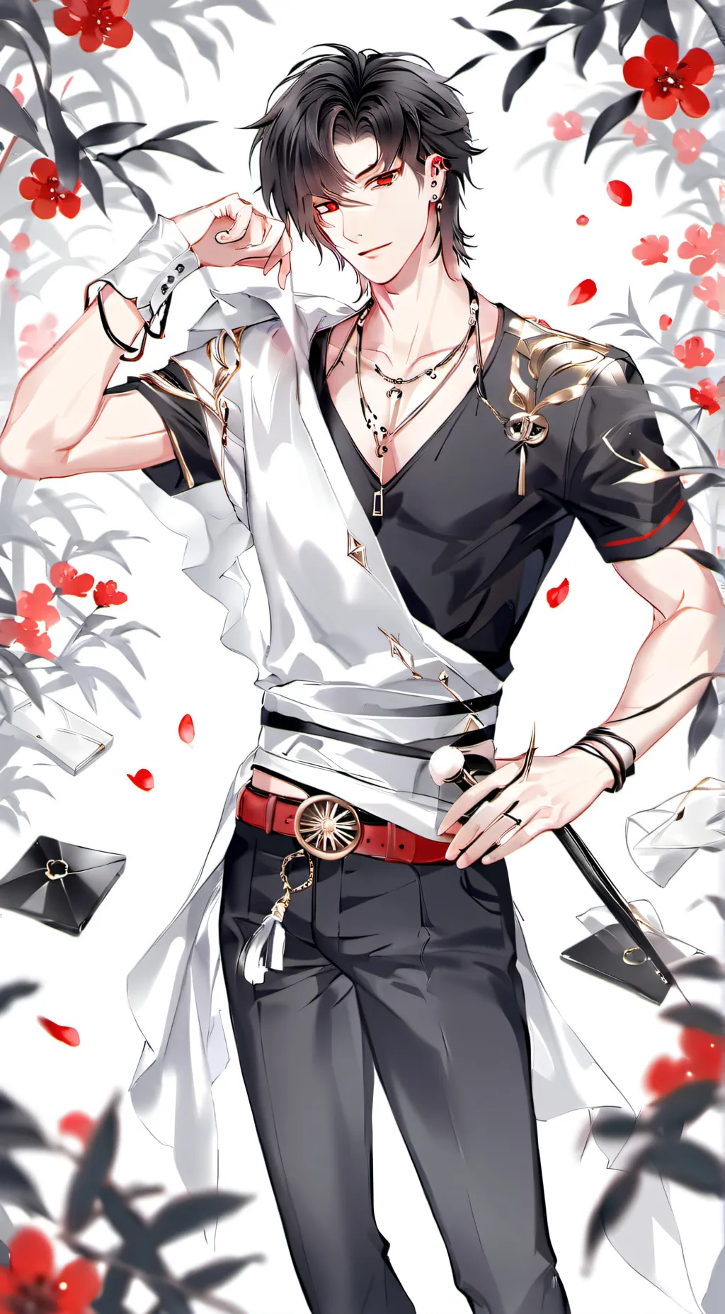 ai character: atlas background