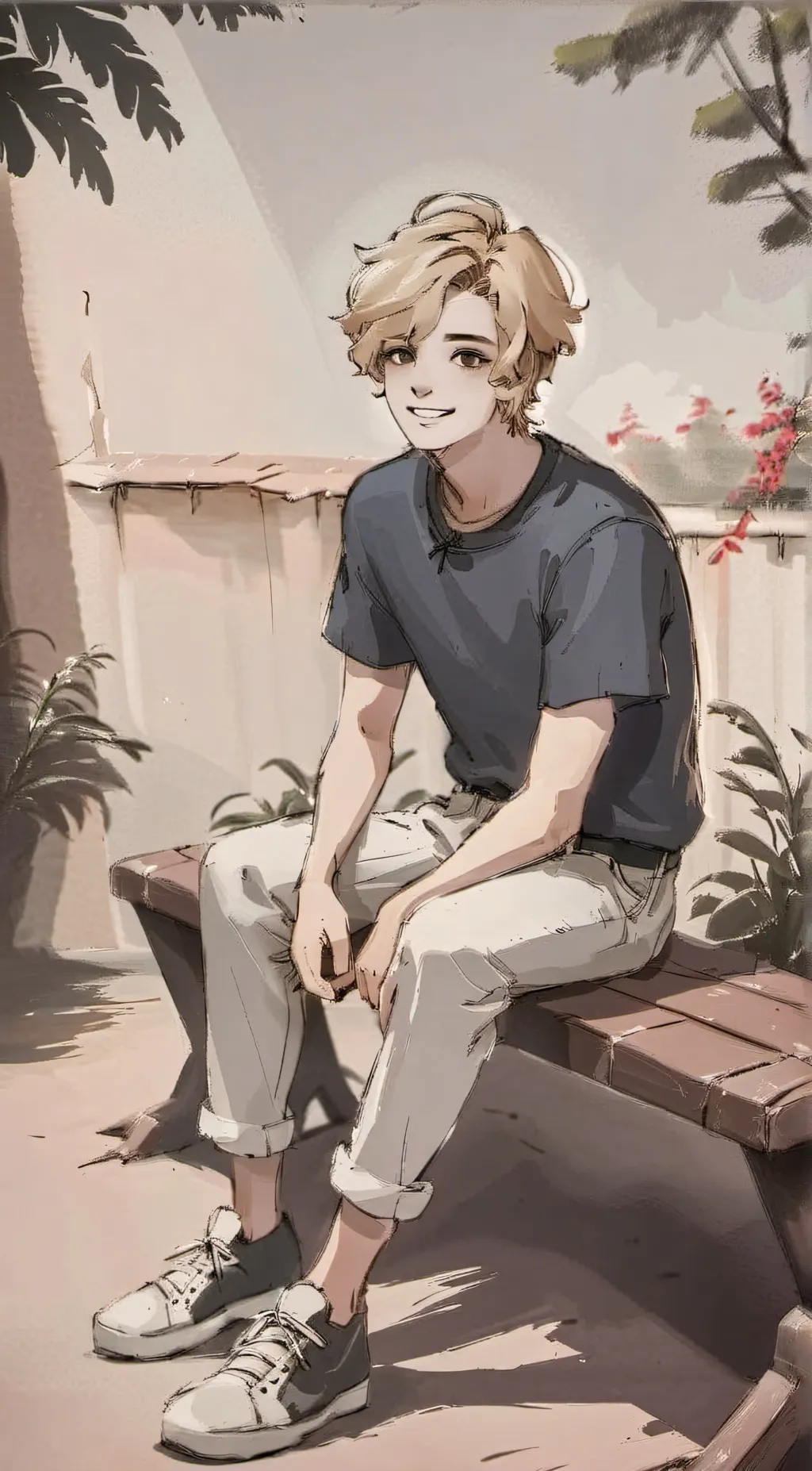 ai character: Meet Noah  background