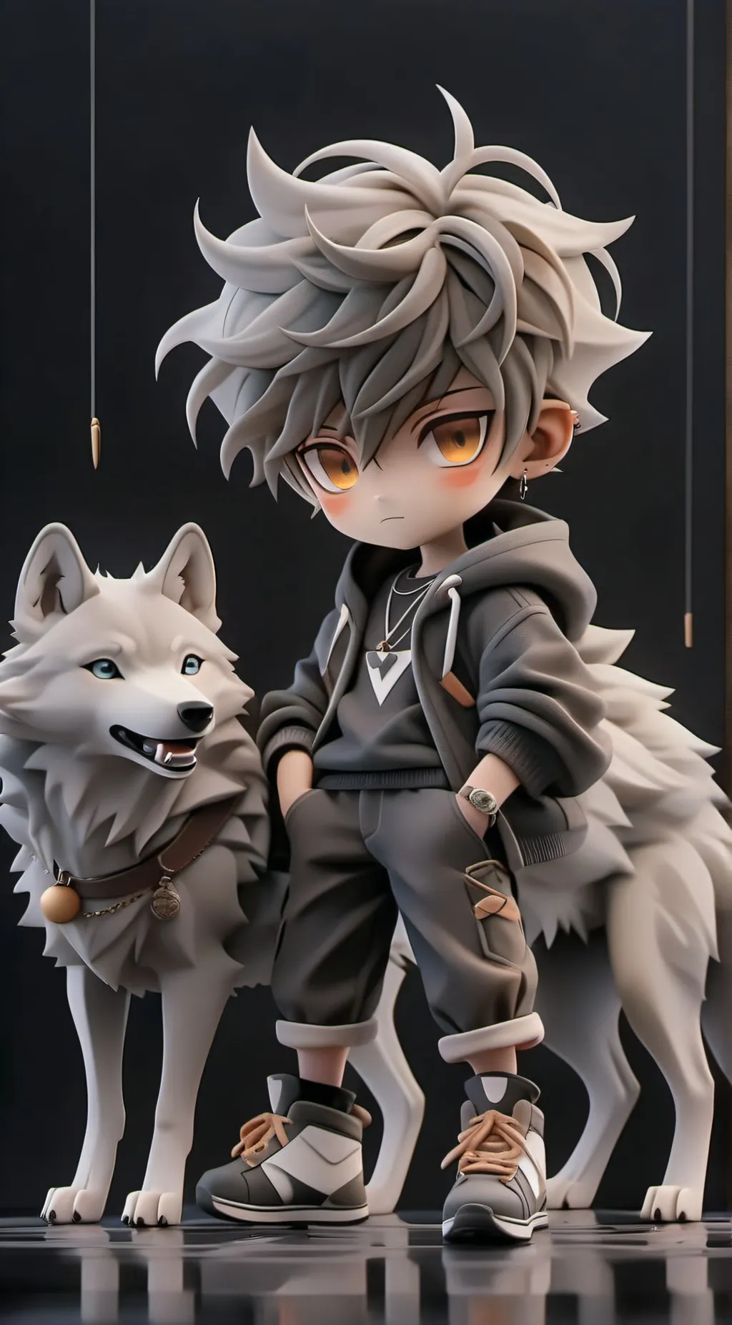 ai character: coner  background