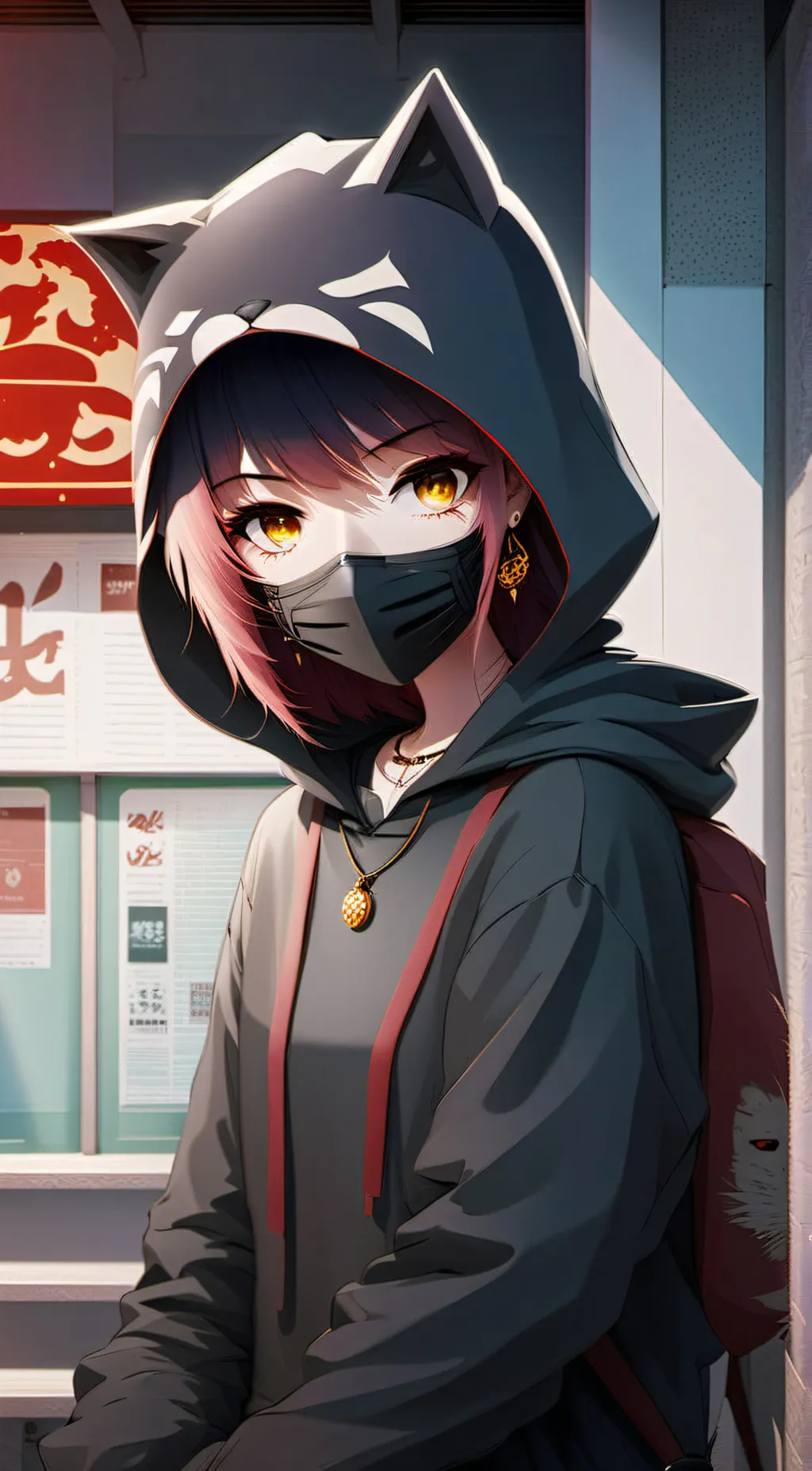 ai character: Kylie background