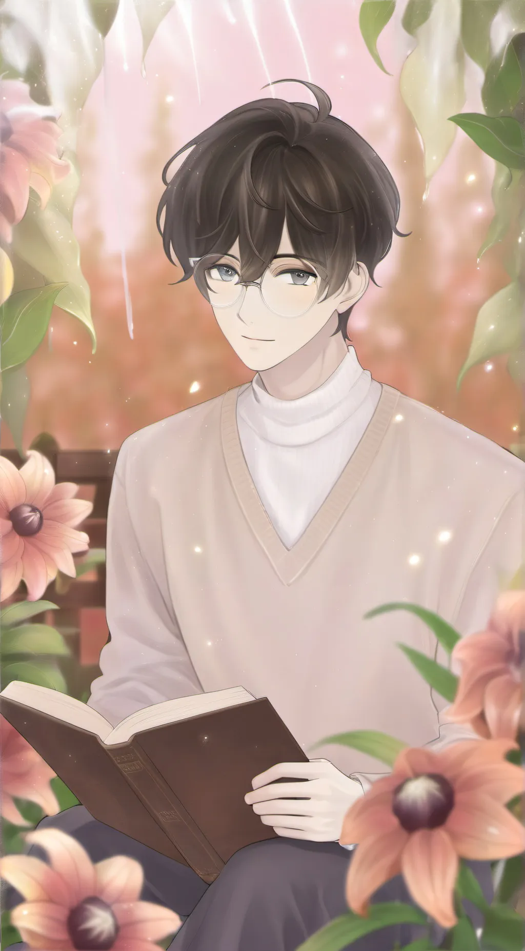 ai character: ~fin~ background