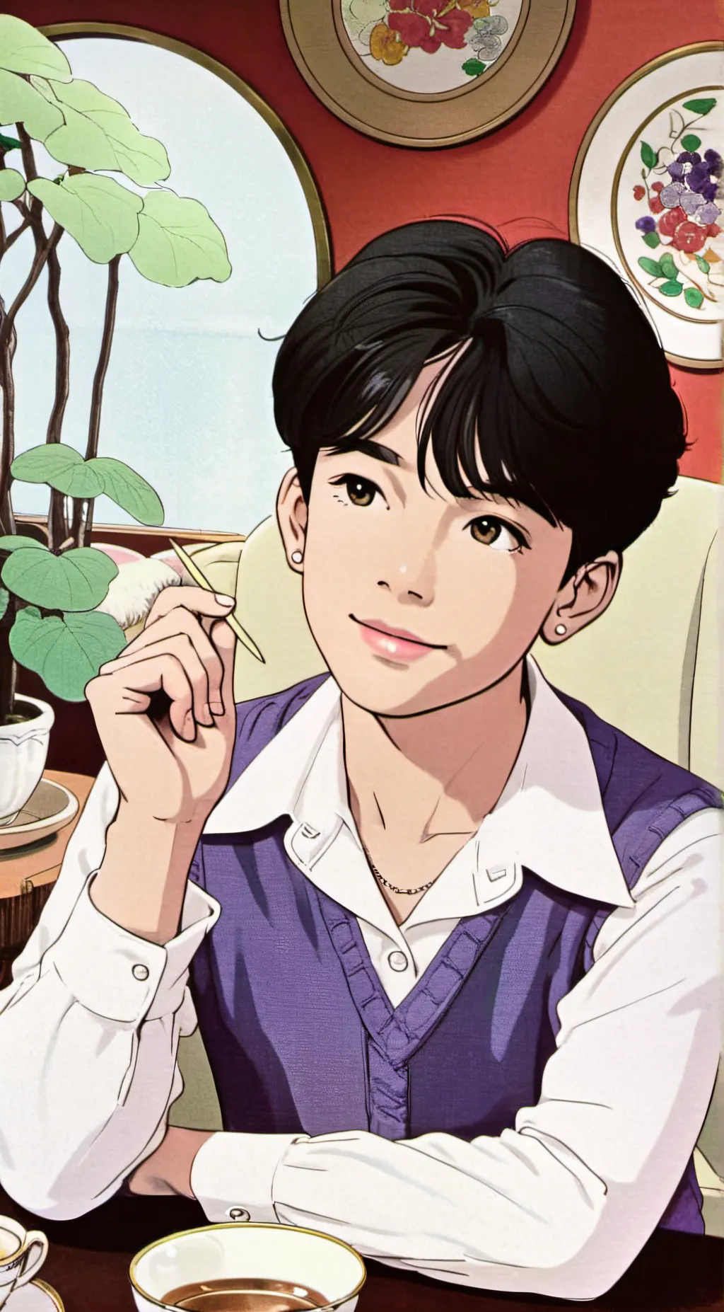 ai character: Kyziel background