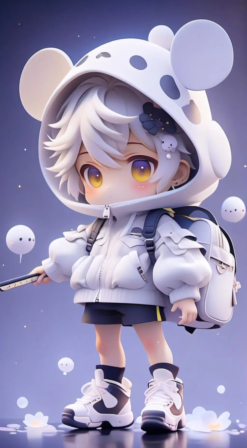 ai character: Your baby/James background